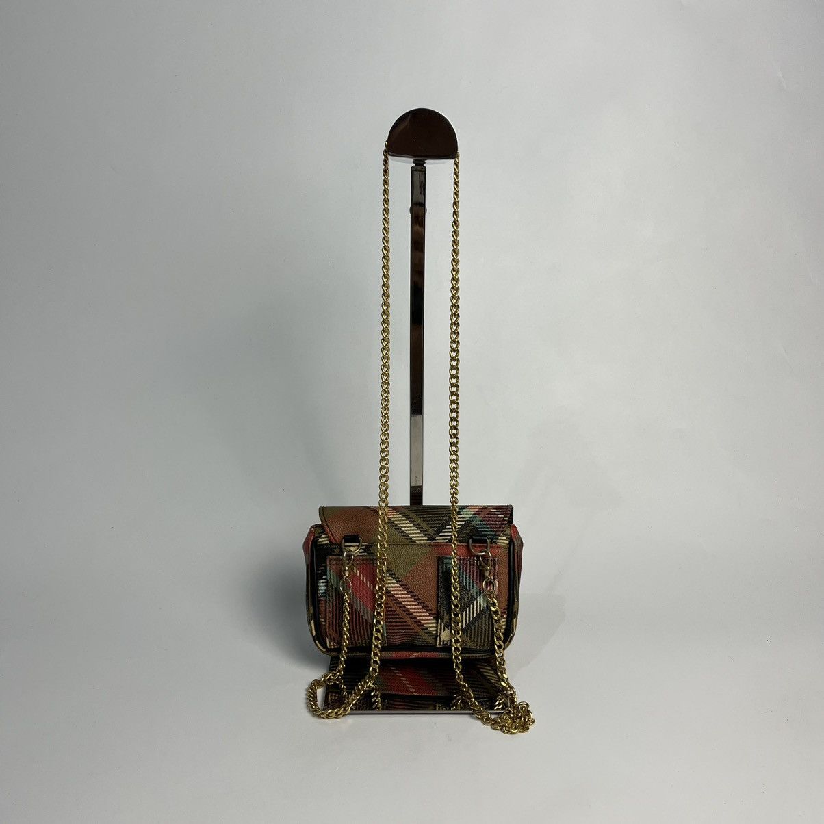 Vivienne Westwood Vivienne Westwood Tartan Mini Chain Bag Size ONE SIZE - 6 Thumbnail