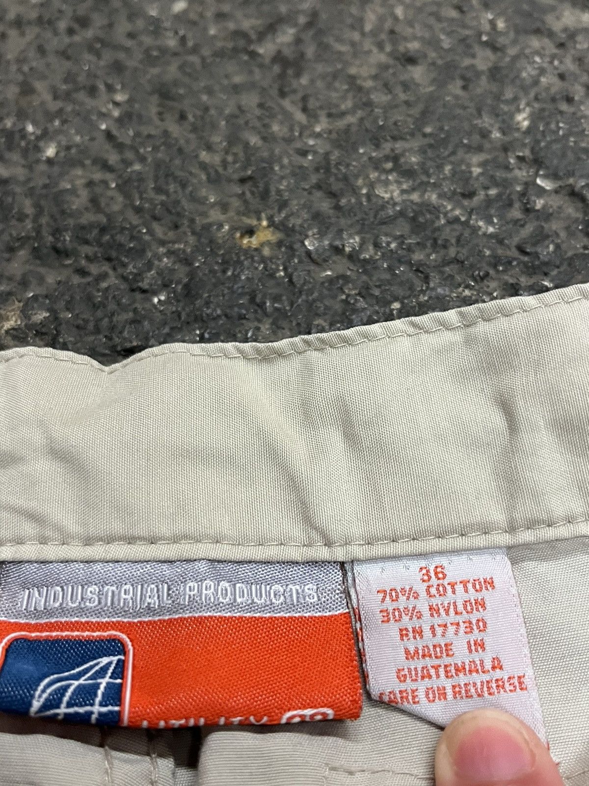 Vintage Cargo lightweight track pants baggy fit streetwear hype rare Size US 34 / EU 50 - 7 Thumbnail