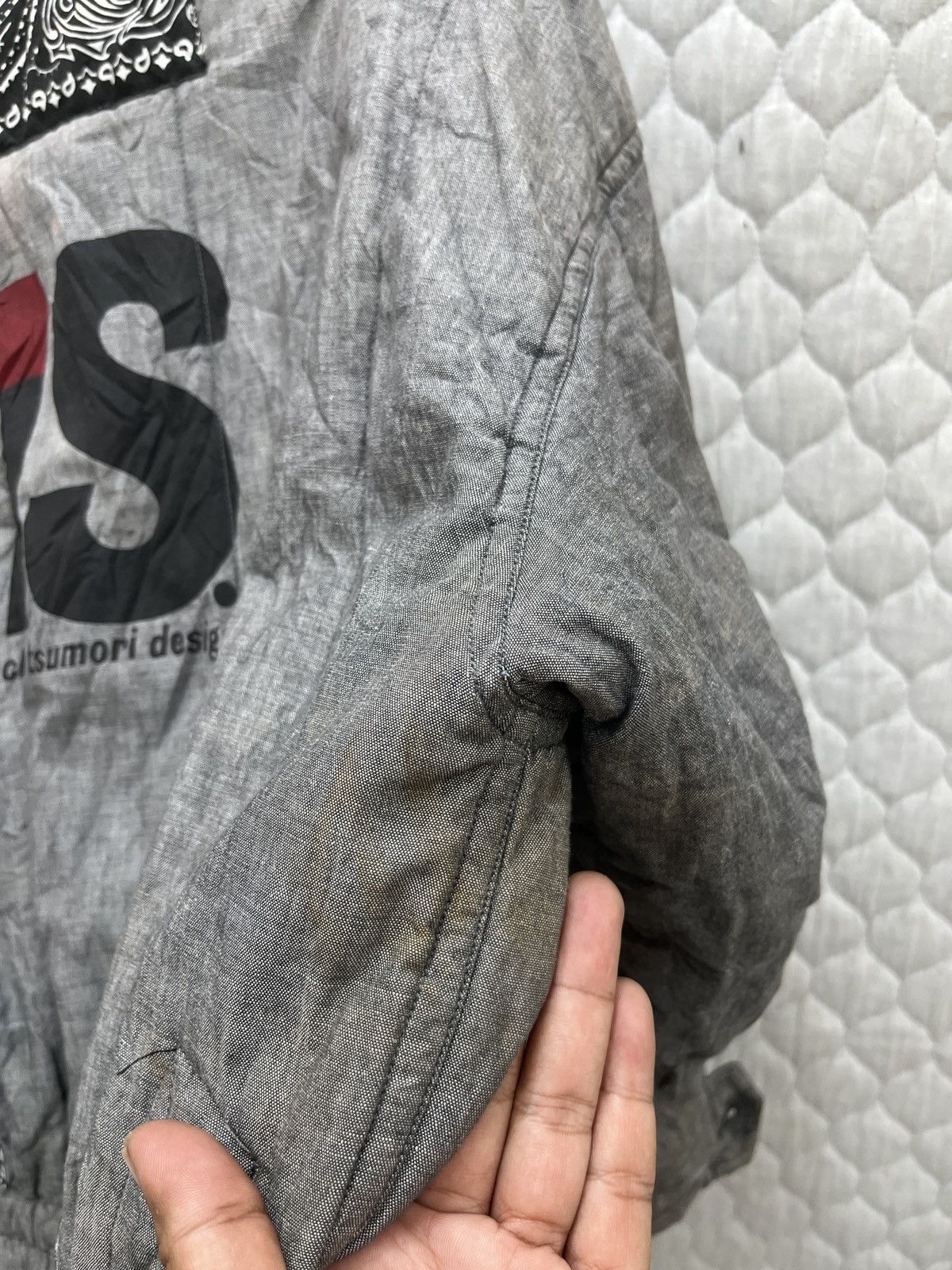 Issey Miyake 🔥🔥🔥ARCHIVE VTG ISSEY MIYAKE I.S REVERSIBLE BOMBER JACKET Size US M / EU 48-50 / 2 - 22 Thumbnail
