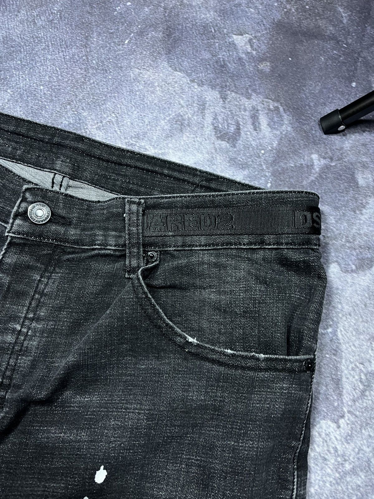 Dsquared2 Dsqaured2 Ripped Jeans Denim Vintage Streetwear Y2K Size US 40 / EU 56 - 6 Thumbnail