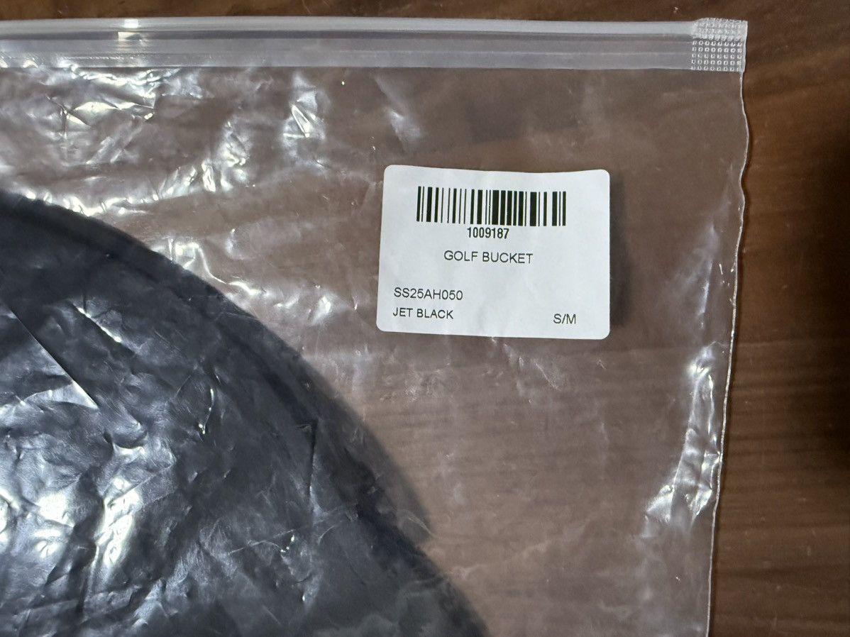 Aime Leon Dore Aime Leon Dore Cordura Golf Bucket Hat Black SS25 Size S/M Size ONE SIZE - 8 Thumbnail