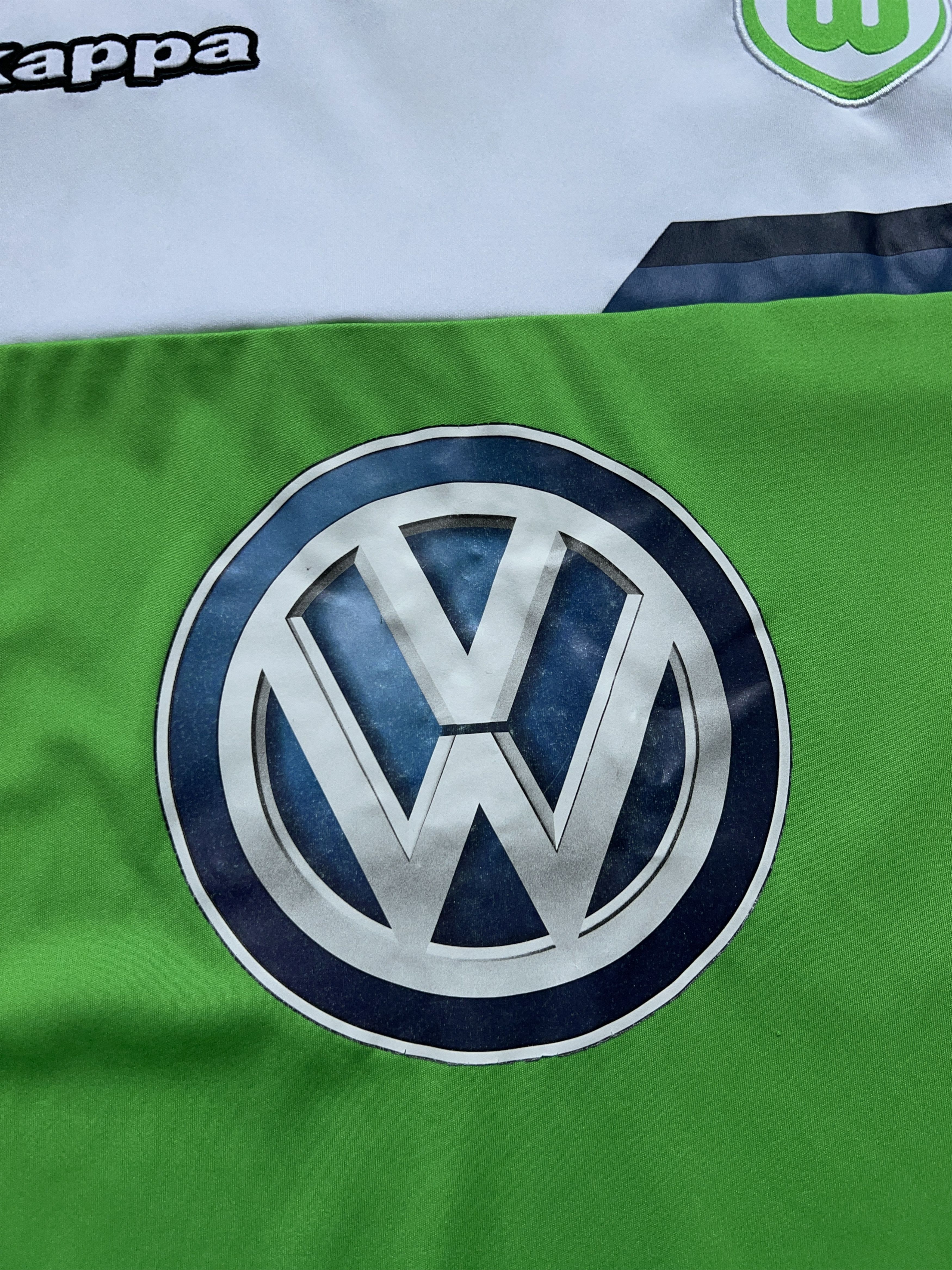 Kappa Kappa Vfl Wolfsburg Long Sleeve 2015 2016 Jersey Shirt Size US M / EU 48-50 / 2 - 6 Thumbnail