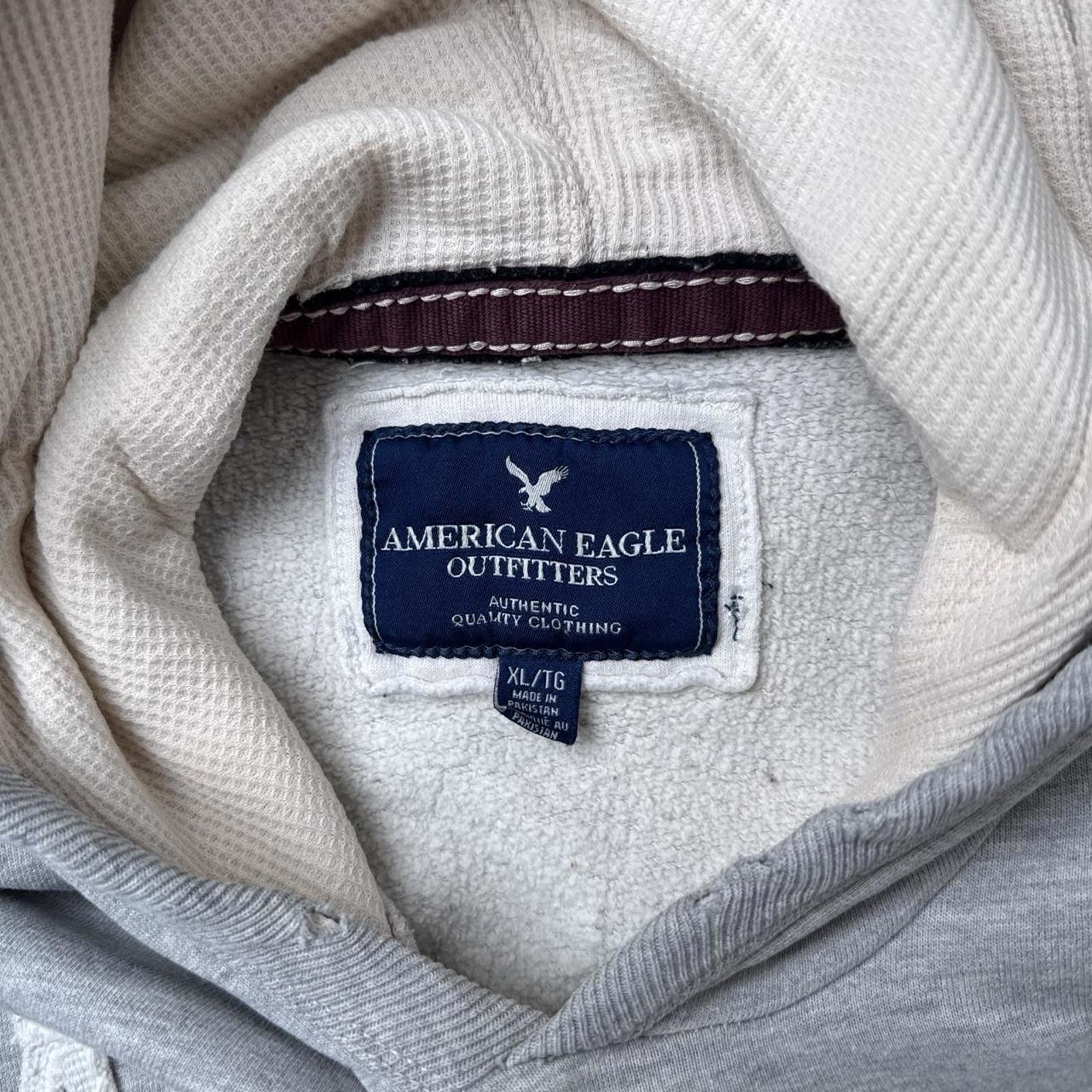 American Eagle Outfitters Y2K American Eagle 00s Hoodie Grunge Jacket Size US XL / EU 56 / 4 - 8 Thumbnail