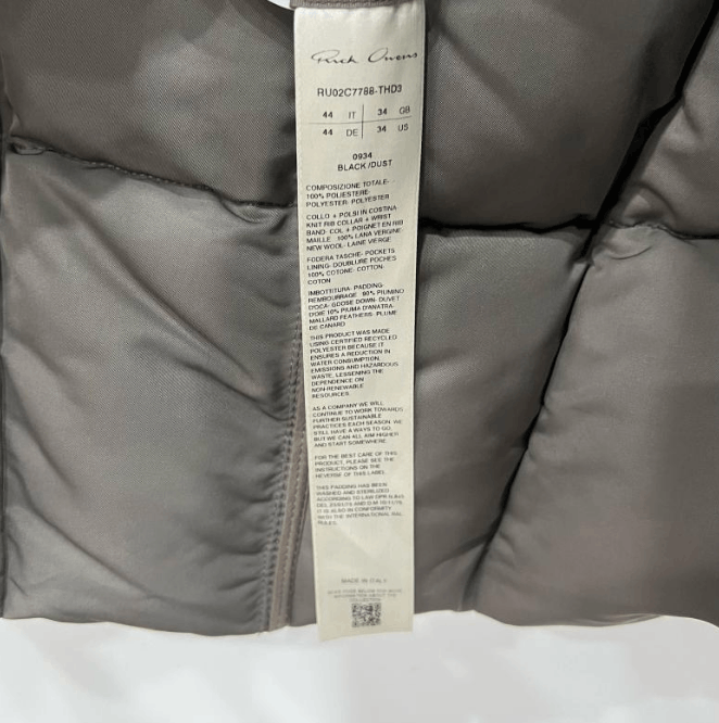 Rick Owens Rick Owens Collarless Zip-Up Long Sleeve Jacket Size US S / EU 44-46 / 1 - 4 Thumbnail