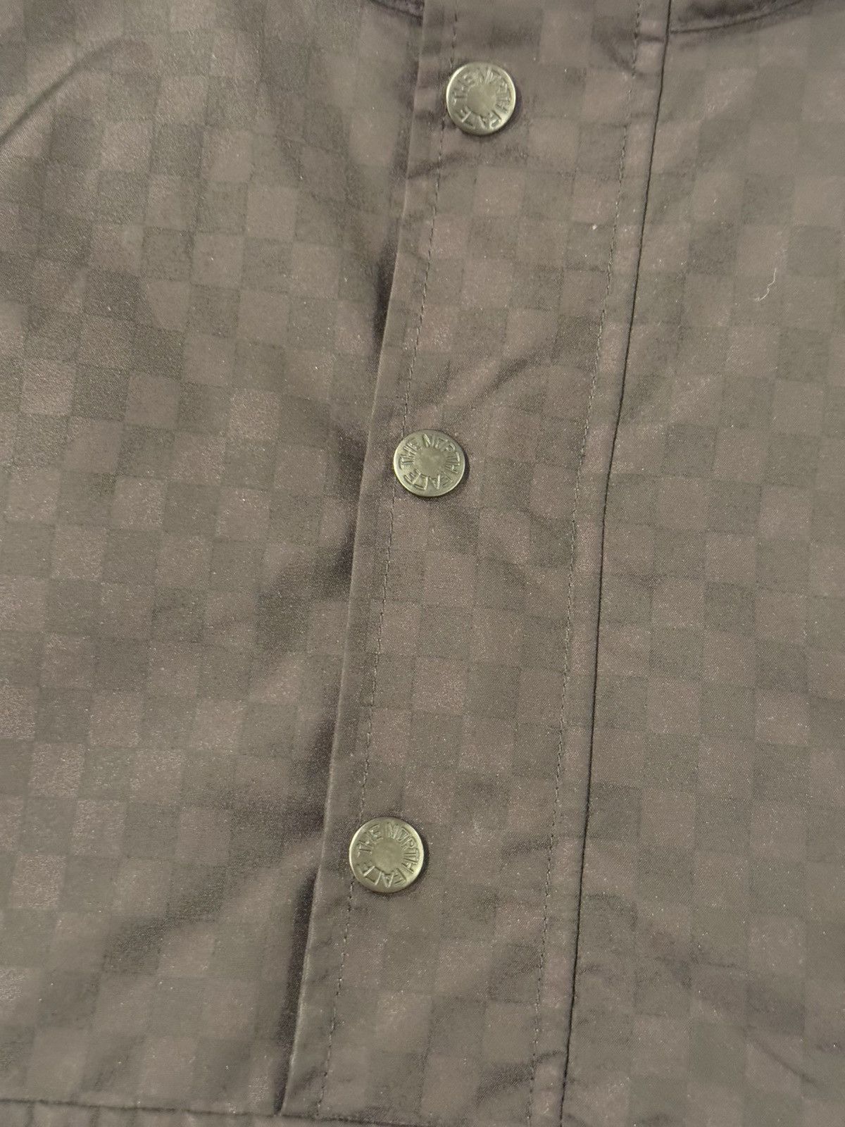 Supreme × The North Face Black Checkered Hooded TNF Pullover Jacket Windbreaker Size US XL / EU 56 / 4 - 11 Thumbnail