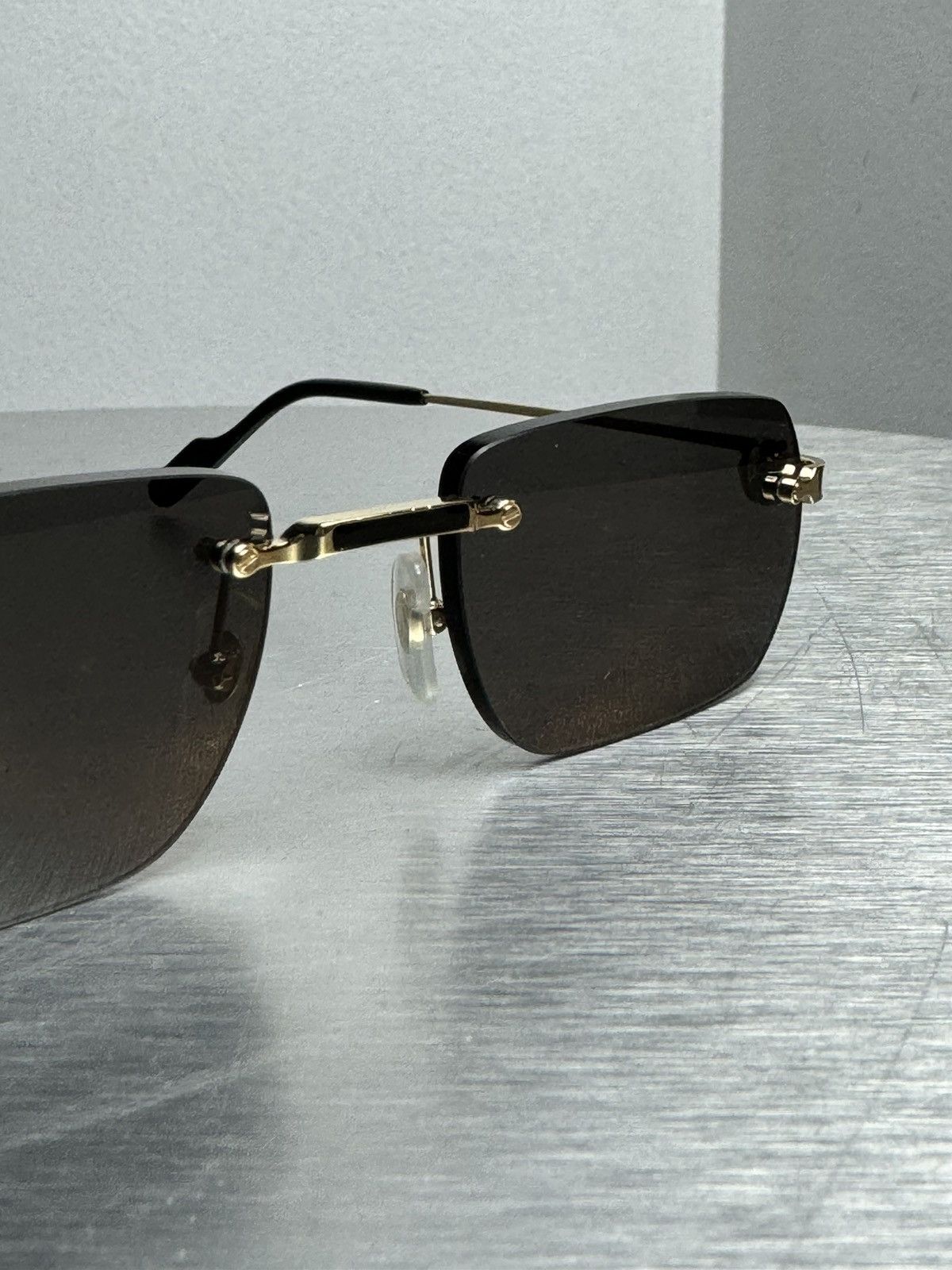 Cartier Cartier Frameless Sunglasses Wires CT0498S Size ONE SIZE - 3 Thumbnail