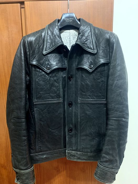 Number (N)ine Number (N)ine 07aw leather jacket | Grailed