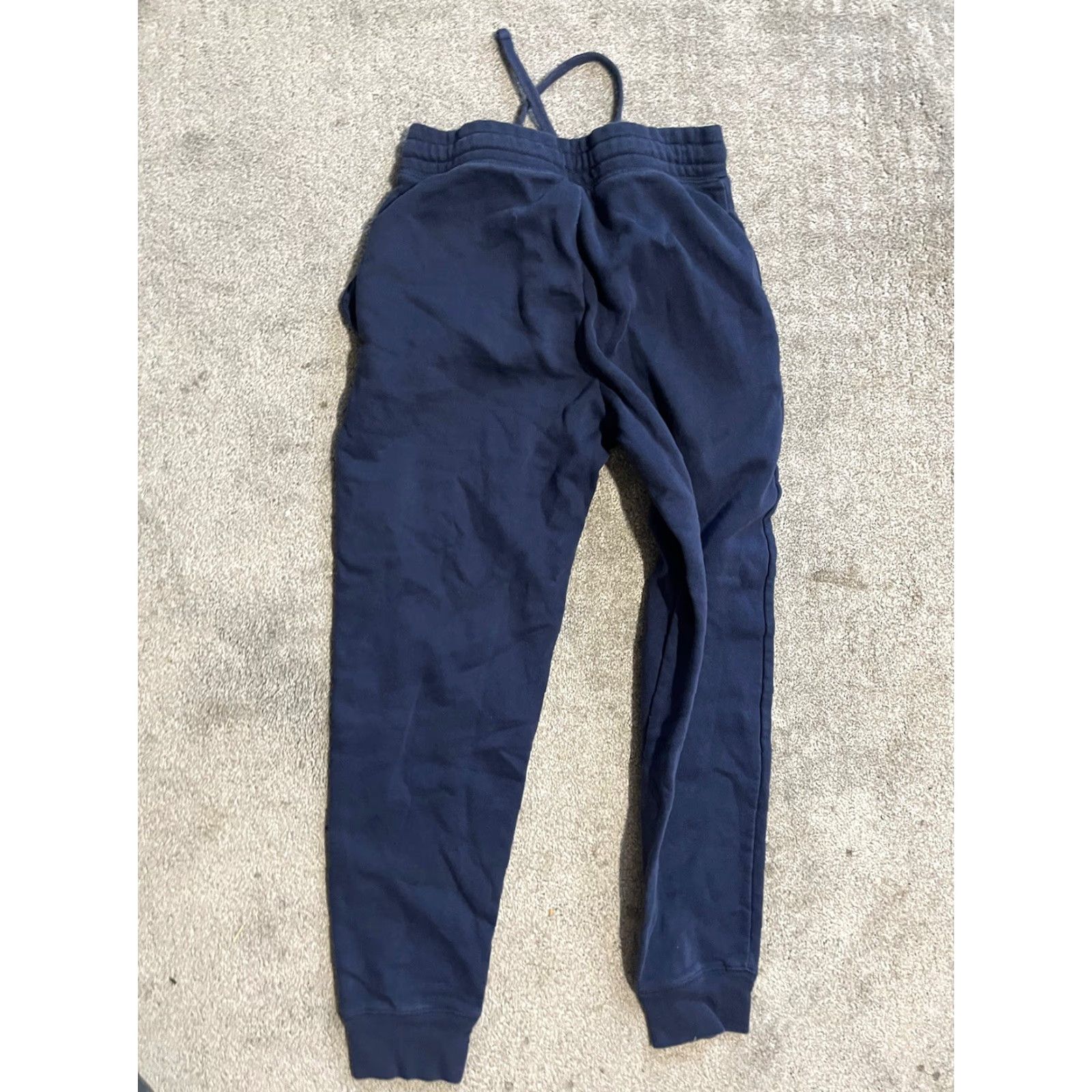 Gap VINTAGE Gap Men Sweatpants Jogger XS Regular Blue Navy Activewear Pants Mens XS Navy Blue Gap Jogger Sweatpants Size US 27 - 3 Thumbnail