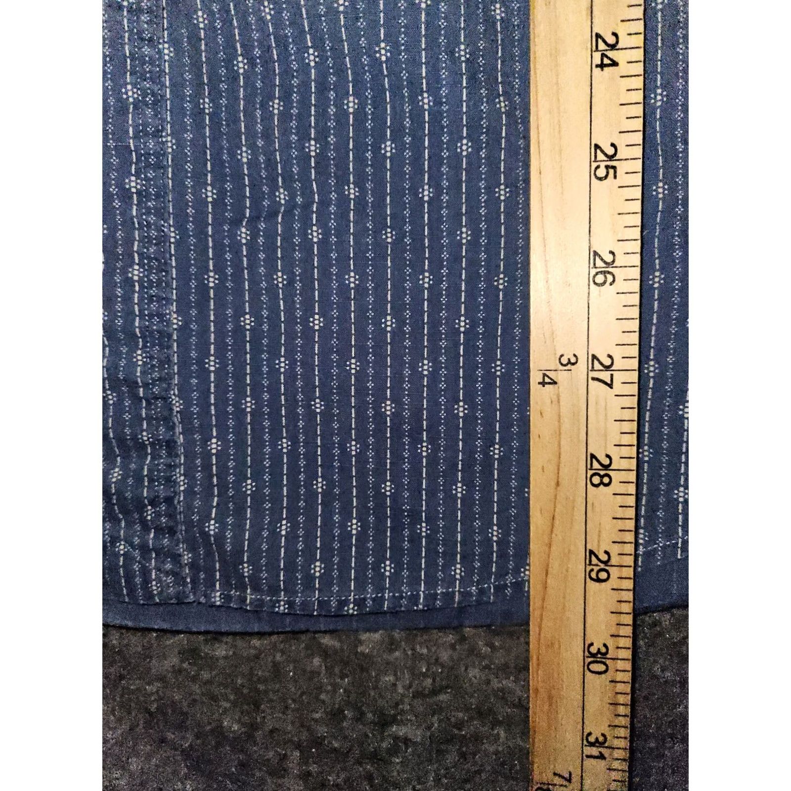 Polo Ralph Lauren Polo Ralph Lauren Button Up Shirt Men's XL Long Sleeve Blue Geometric Striped Pattern Size US XL / EU 56 / 4 - 4 Thumbnail