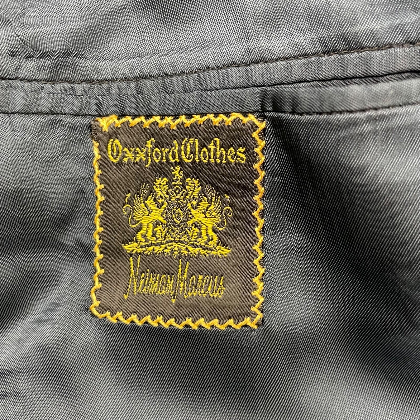 Oxxford Clothes VTG Oxxford Clothes Men's Manhattan Lightweight Suit Blue St Size 44R - 5 Thumbnail