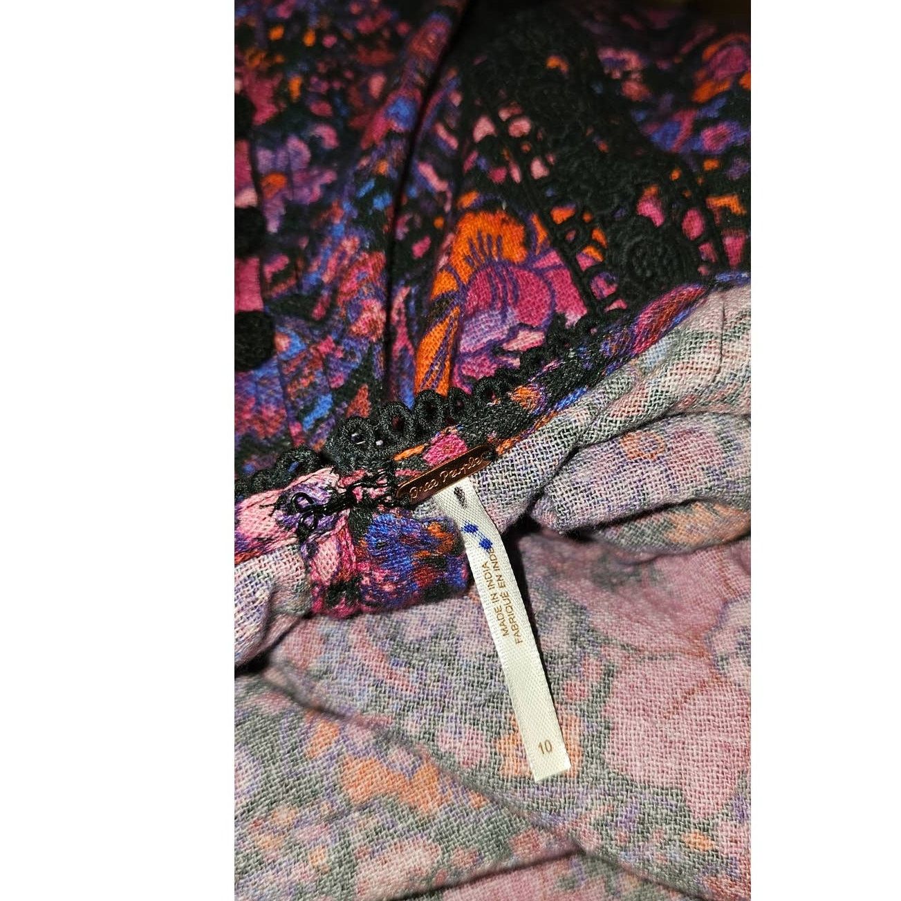 Free People New Free People Miss You Mini Dress HALTER $250 SZ 10 Purple Size L / US 10 / IT 46 - 5 Thumbnail