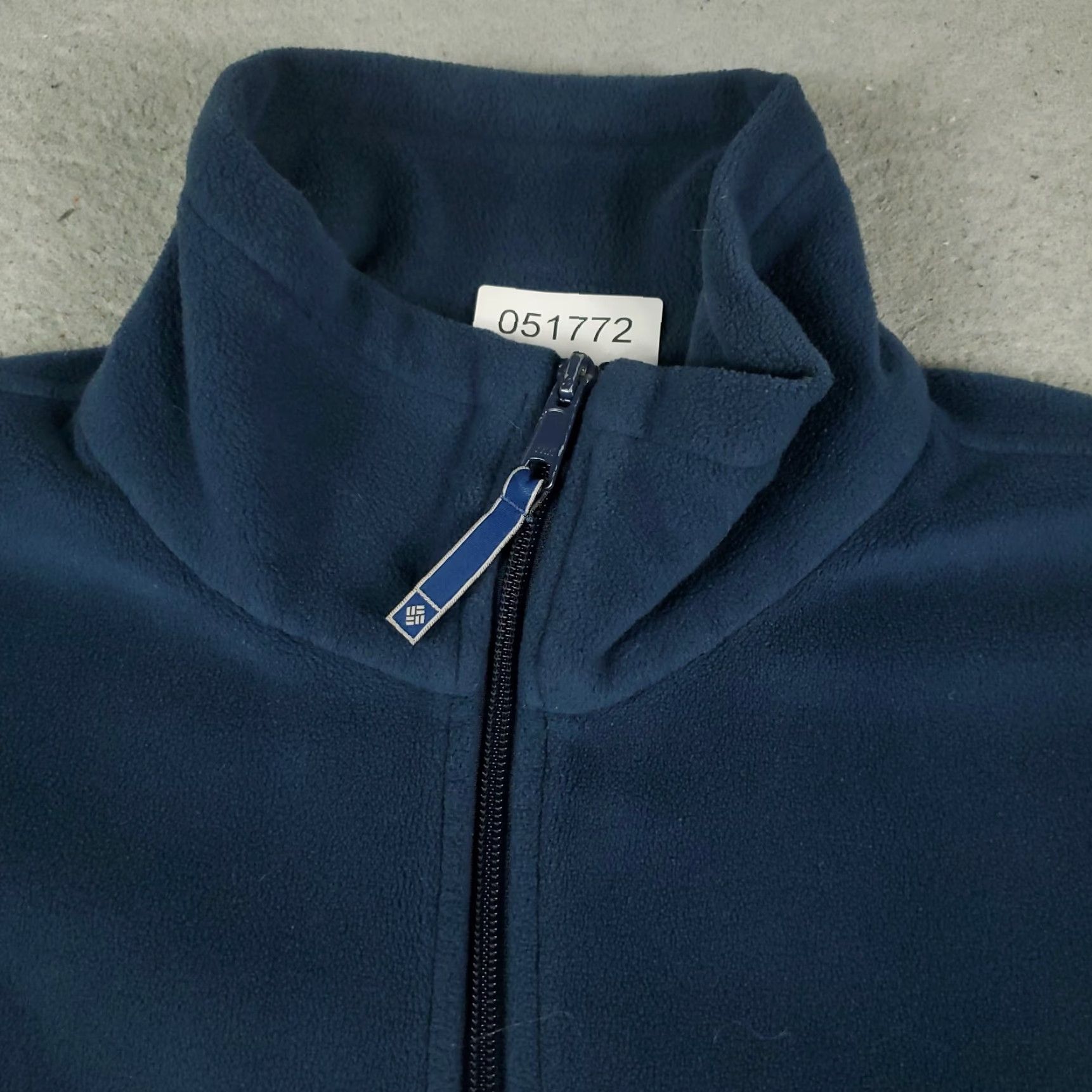 Vintage Columbia Sweater Mens Large Blue Fleece Full Zip Up Sweatshirt Size US L / EU 52-54 / 3 - 2 Thumbnail