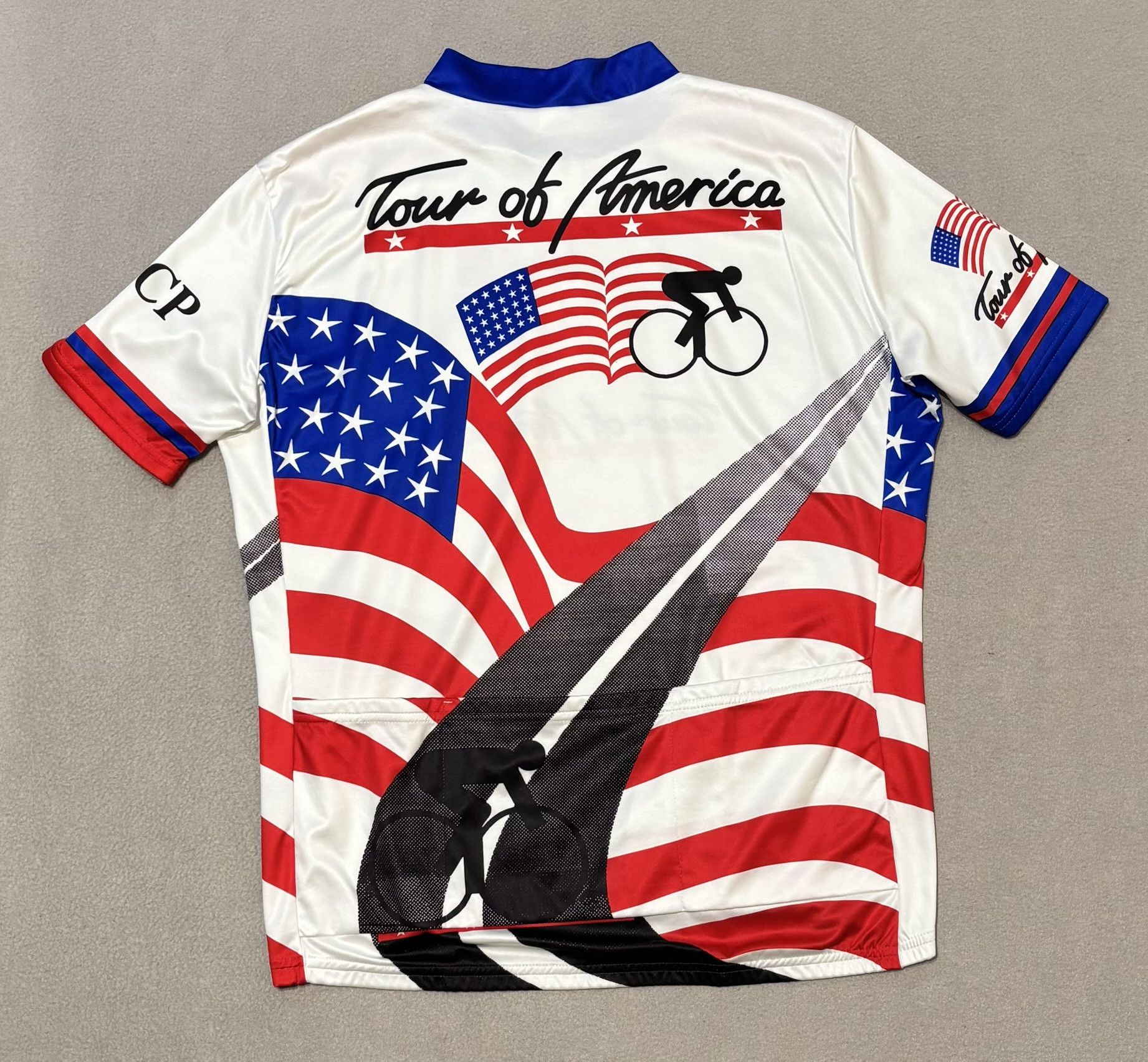 Other Giordana Tour of America Cycling Jersey Size XL Size US XL / EU 56 / 4 - 12 Thumbnail
