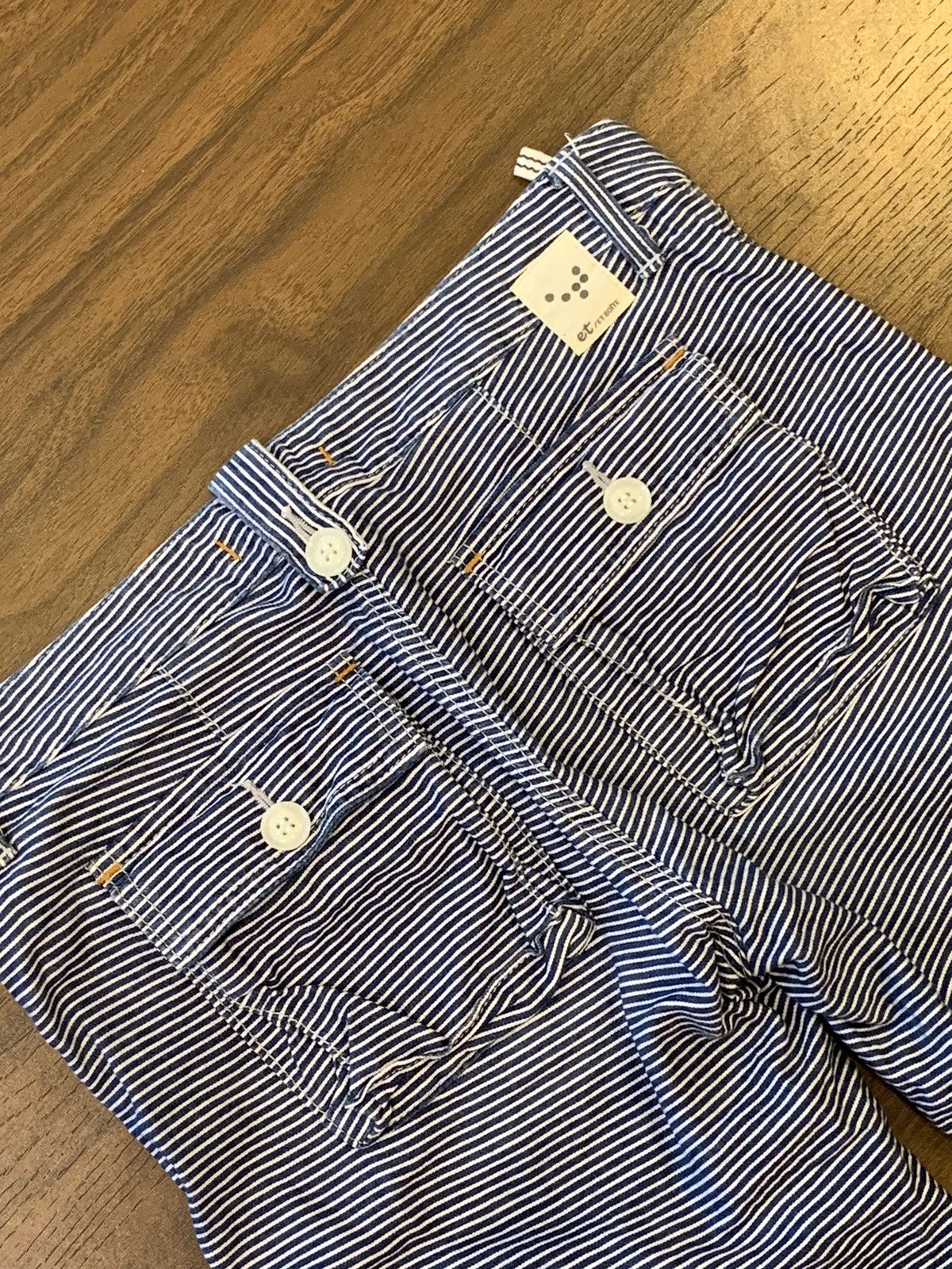 Japanese Brand × Vintage Et boite Made in japan Nippon stripe pants Size US 29 - 9 Thumbnail