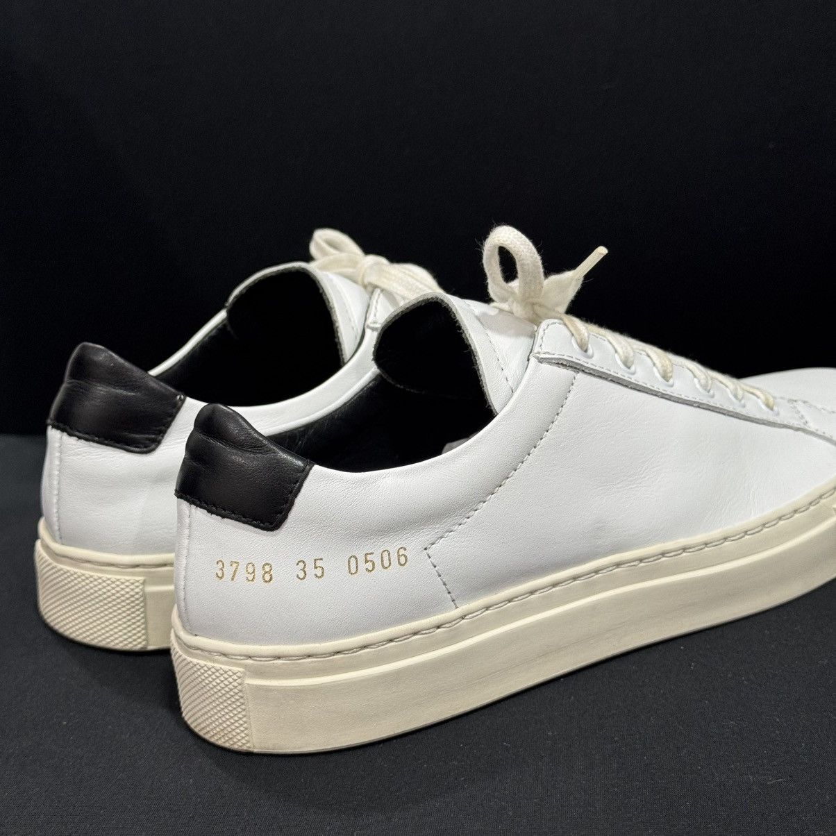 Common Projects Common Projects Women’s Achilles Low – White/Black Size US 5 / IT 35 - 14 Thumbnail
