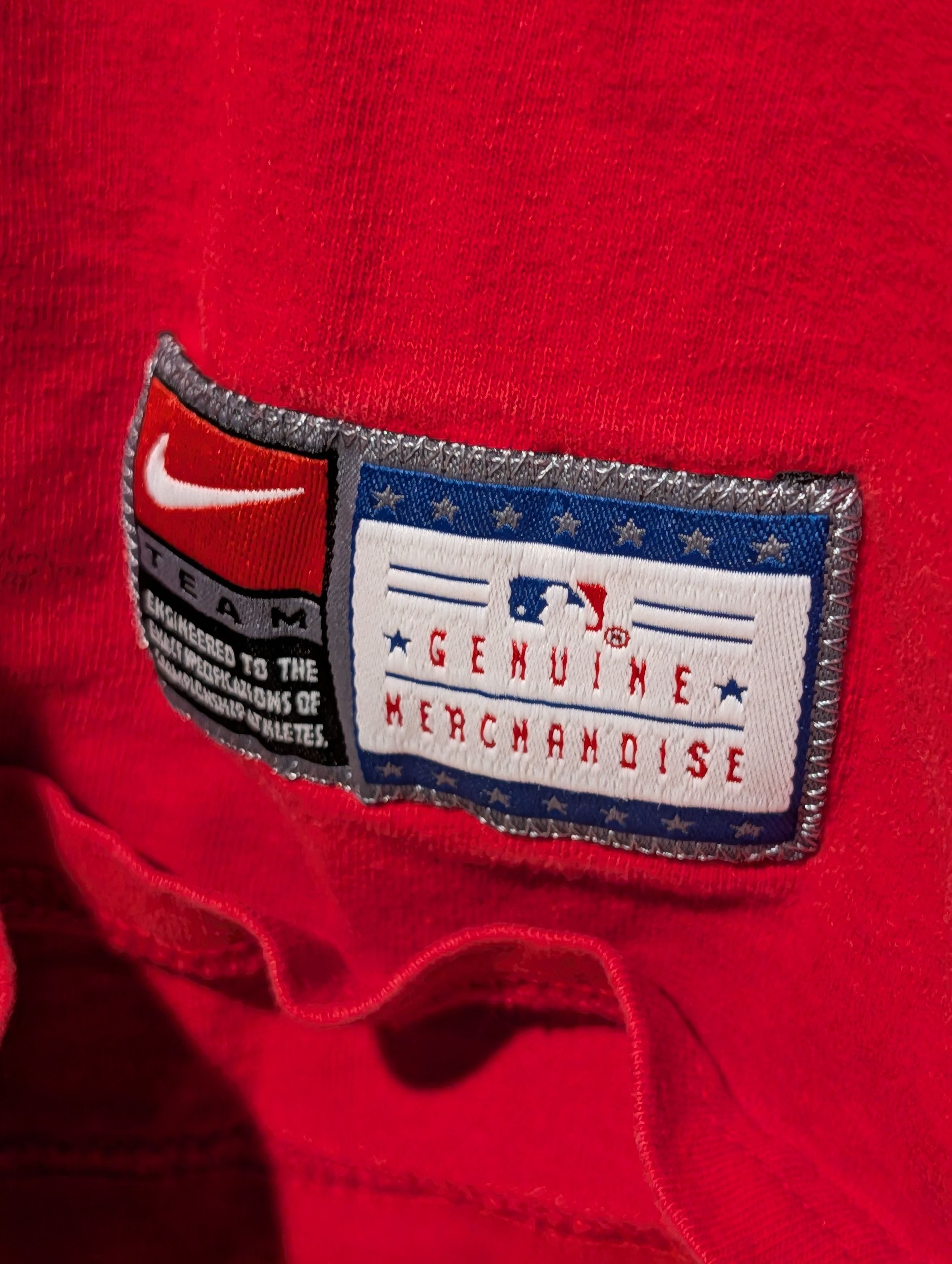 MLB Vintage 2005 Boston Red Sox Nike Center Swoosh Long-Sleeve Size US XL / EU 56 / 4 - 5 Thumbnail