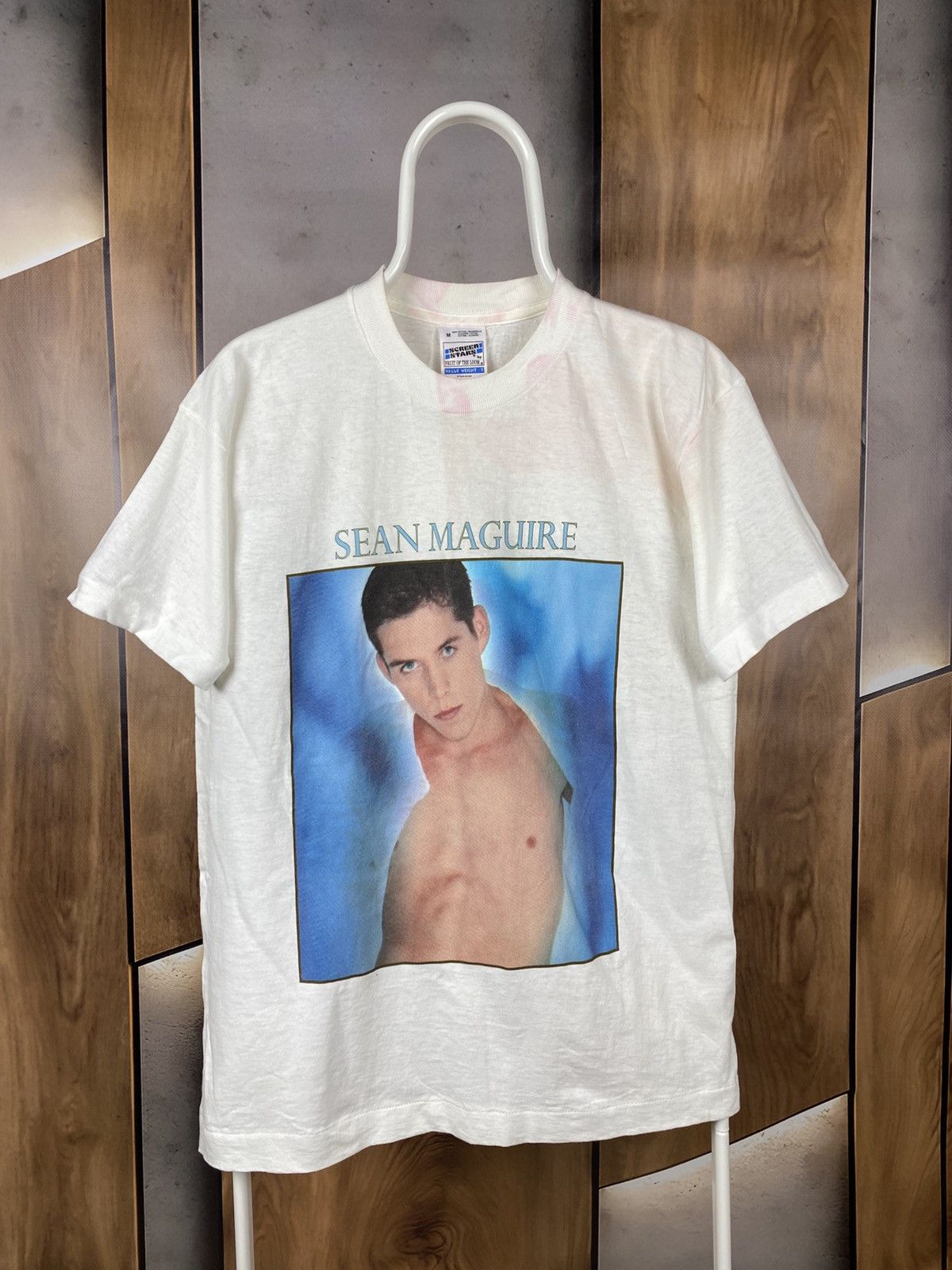 Band Tees 🎧Vintage 90s T-Shirt Sean Maguire You To Me Are Everything🎧 Size US M / EU 48-50 / 2 - 1 Thumbnail