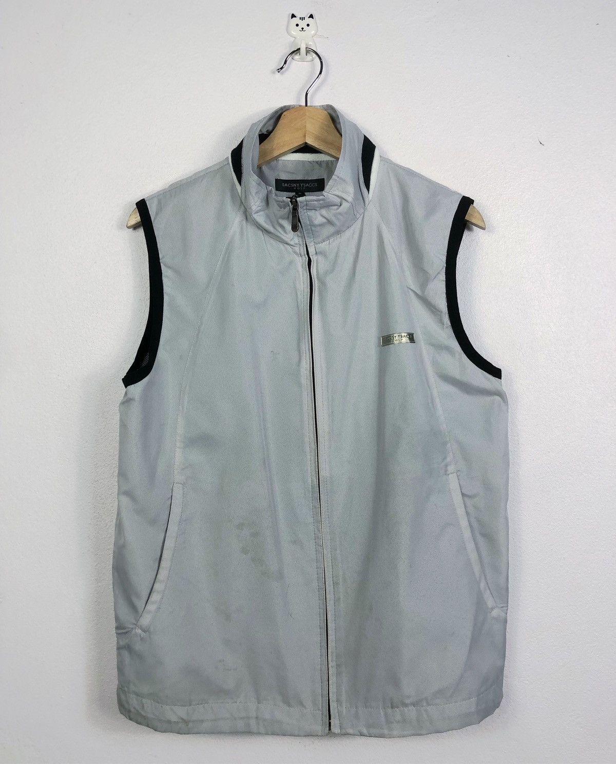Japanese Brand × Yohji Yamamoto Rare Yohji Yamamoto Y'sacss Sacsny Golf Vest Light Jacket Size US M / EU 48-50 / 2 - 1 Thumbnail