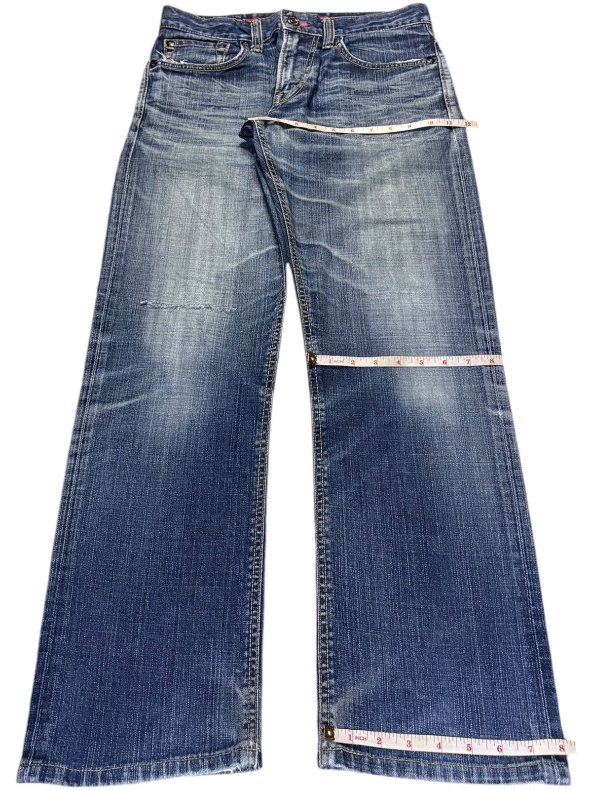 Edwin × Japanese Brand Vintage Japanese Edwin 503 Faded Wash Loose Jeans Size US 32 / EU 48 - 14 Thumbnail