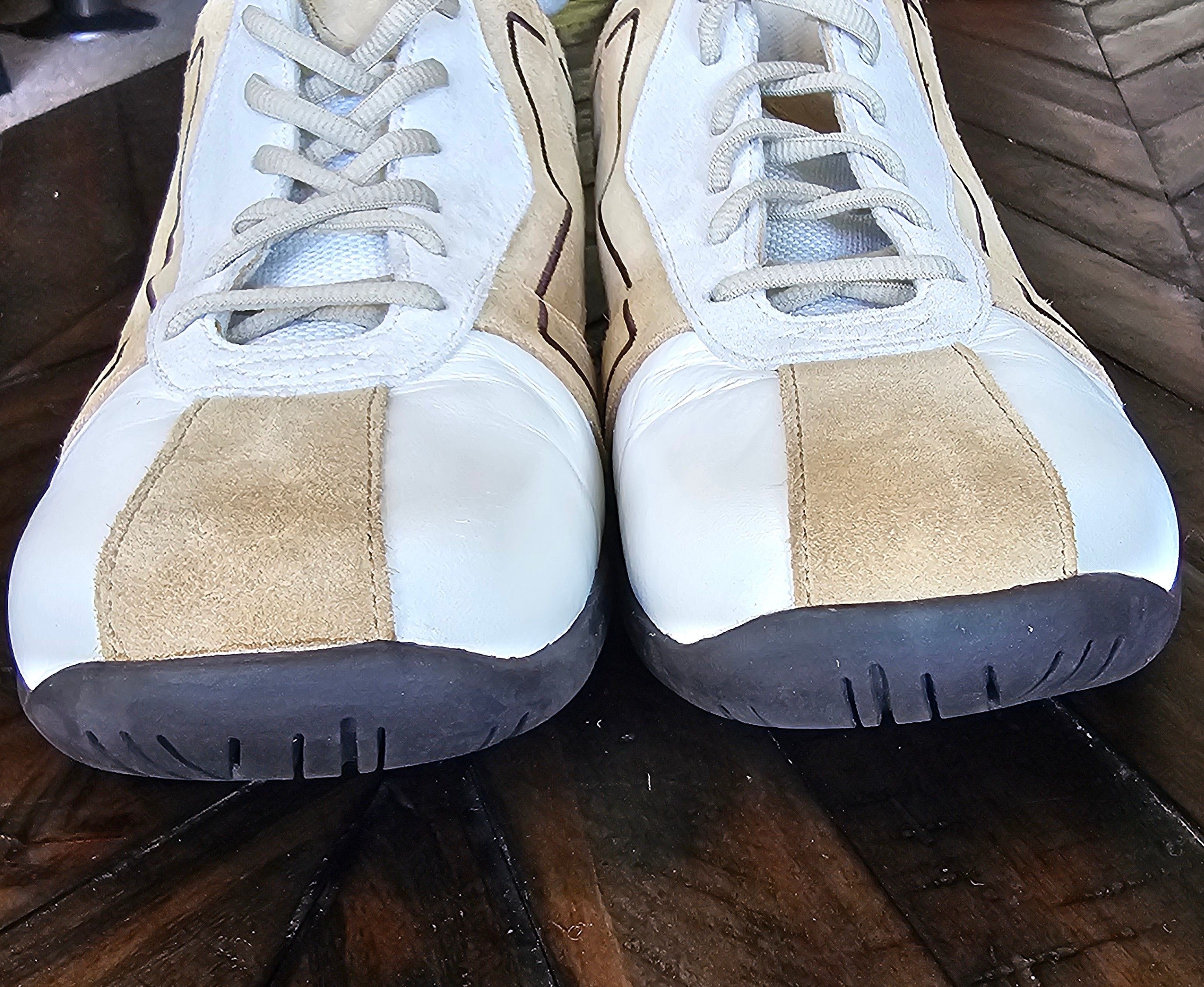 Steve Madden Steve Madden Y2K Vintage Leather & Suede Sneakers, Rare EUC! Size US 9.5 / EU 42-43 - 12 Thumbnail