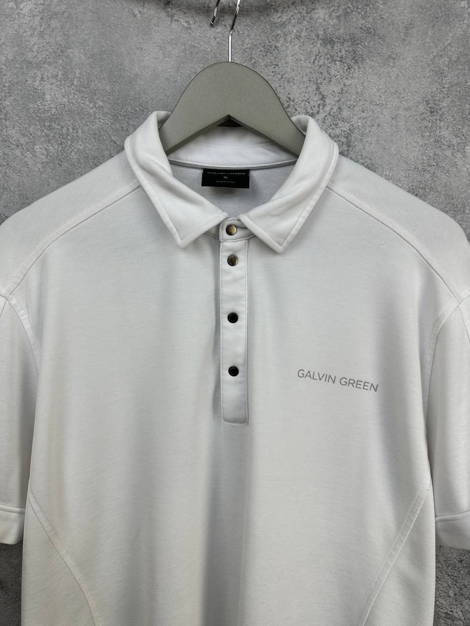 Galvin Green Galvin Green Performance Polo Shirt White Golf Technical Size US XL / EU 56 / 4 - 4 Thumbnail