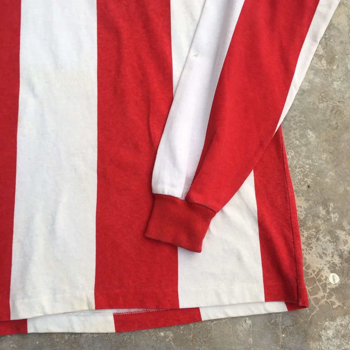American Edition Vintage American Edition Stripes Polo Rugby Size US L / EU 52-54 / 3 - 3 Thumbnail