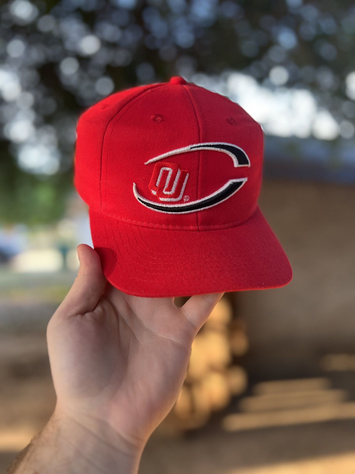 Sports Specialties × Vintage Vintage Oklahoma Sooners NCAA SnapBack Hat Size ONE SIZE - 1 Thumbnail
