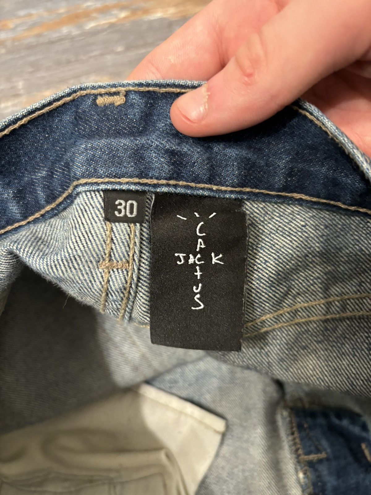 Fragment Design × Travis Scott Cactus Jack Fragment Jeans Size US 30 / EU 46 - 7 Thumbnail
