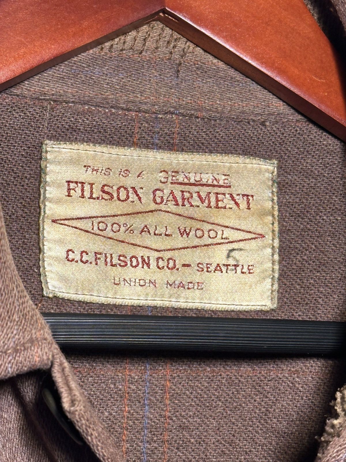 Filson Filson 1950’s rare blue orange plaid cruiser Size US L / EU 52-54 / 3 - 3 Thumbnail