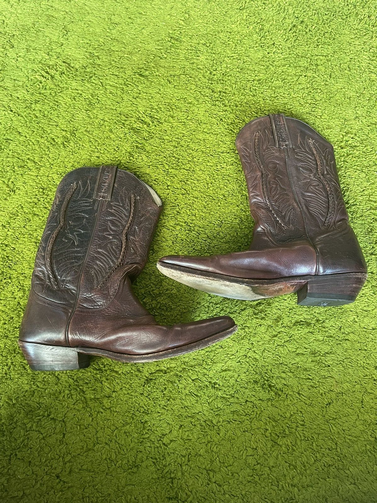 Sancho Boots Sancho western cowboy style real leather embroidered boots Size US 10 / EU 43 - 2 Thumbnail