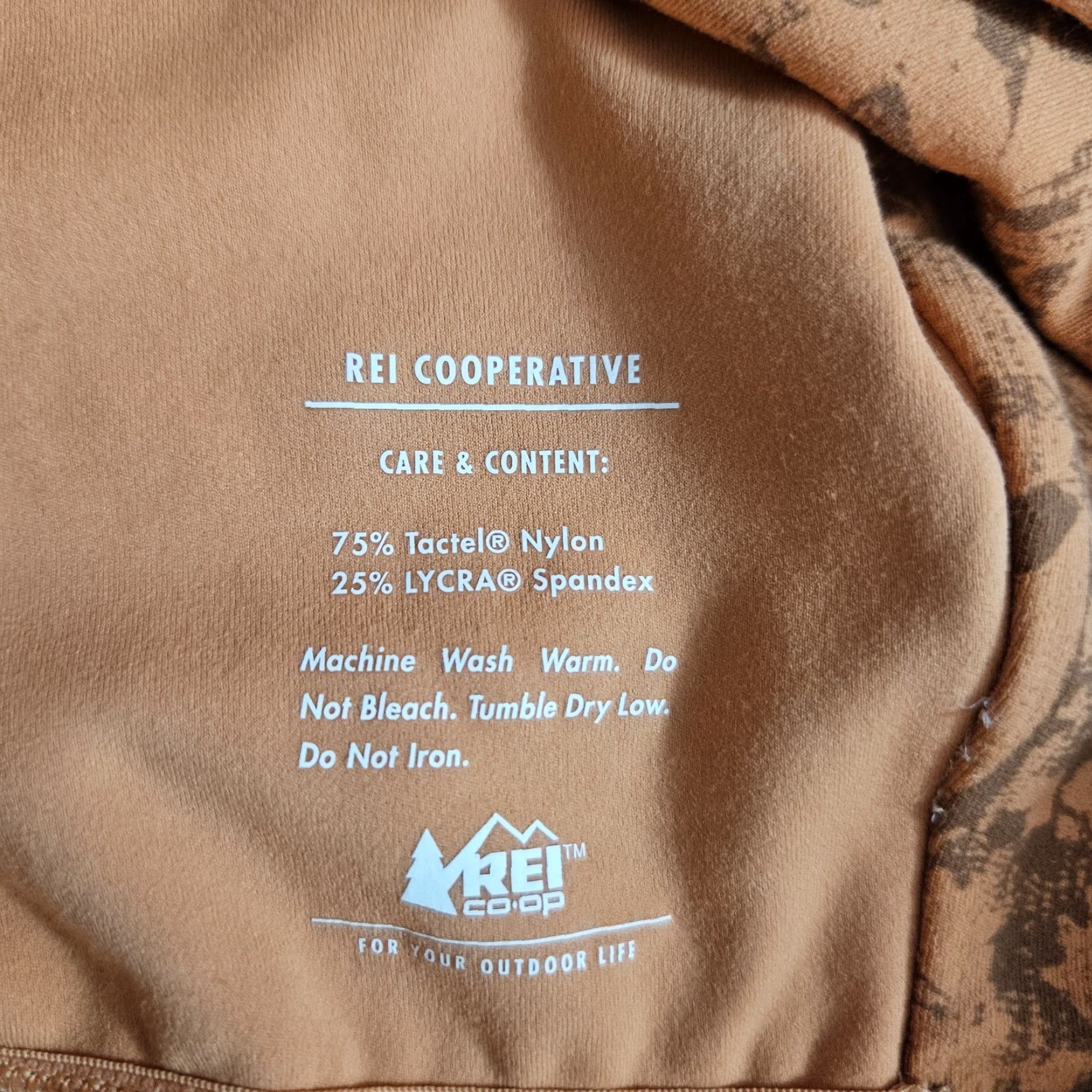 Vintage VINTAGE REI Womens Cropped Tank Top Sz Small Orange Nylon Blend Size S / US 4 / IT 40 - 3 Thumbnail