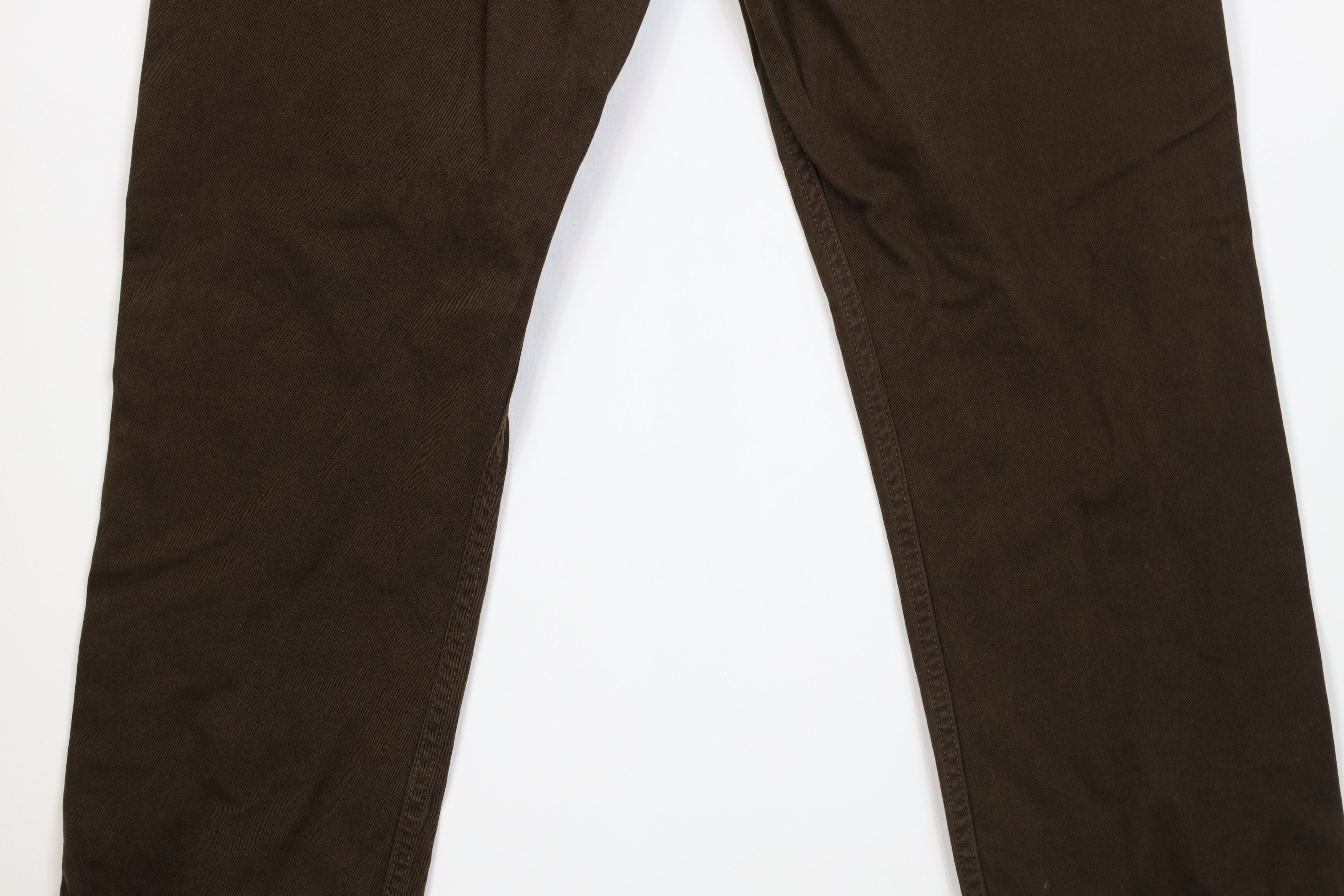 Levi's Vintage Y2K Levis 502 Slim Taper Leg Twill Pants Brown Size US 33 - 11 Thumbnail