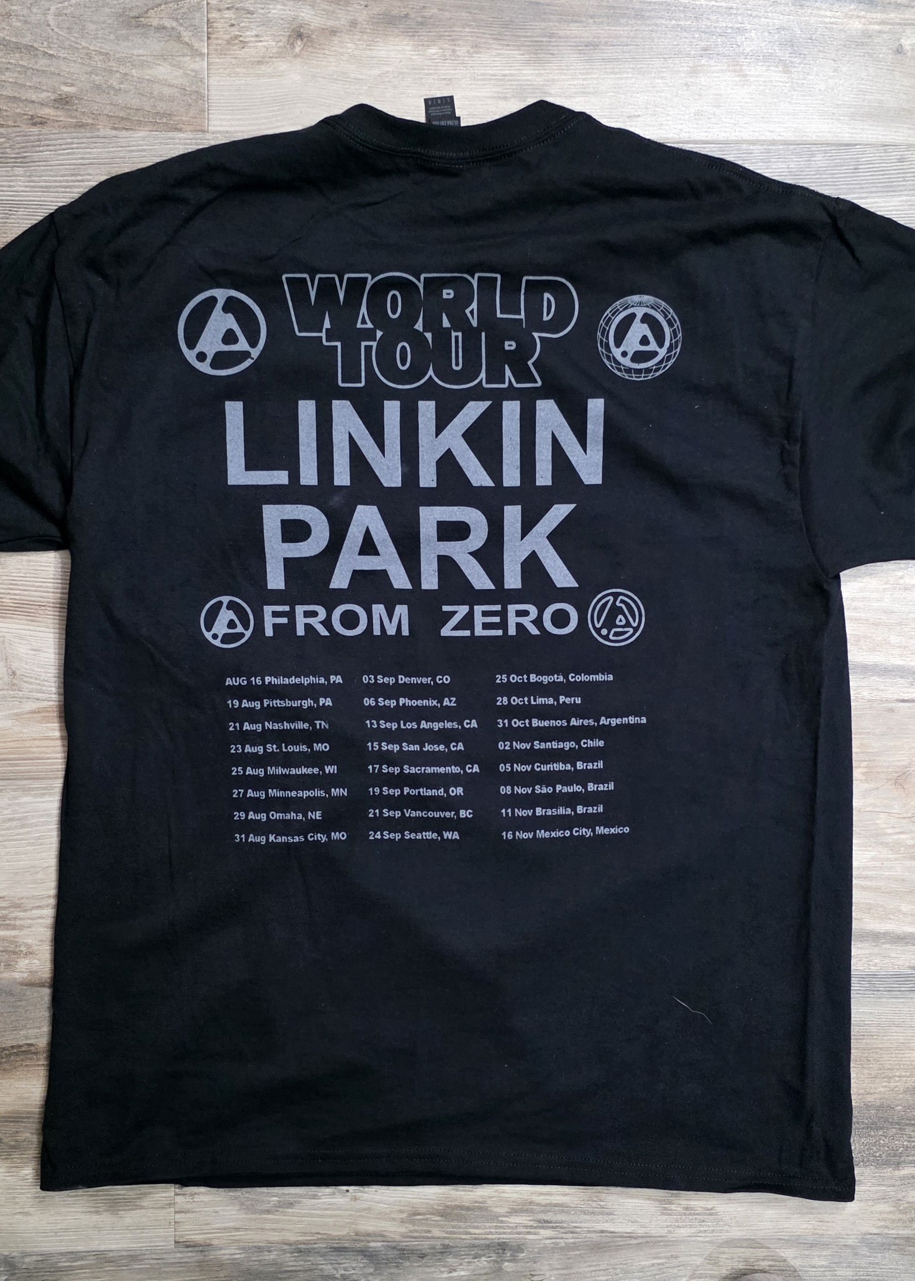 Other Linkin Park From Zero FZ Black Galaxy Logo Tour Shirt Size US L / EU 52-54 / 3 - 2 Thumbnail