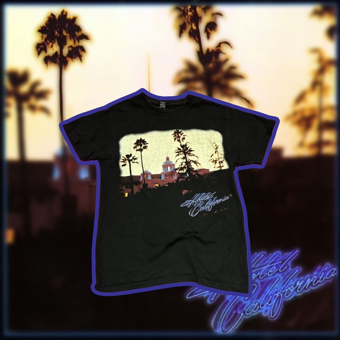 Other × Vintage Hotel California Simple Album Tee Y2K Size US S / EU 44-46 / 1 - 1 Thumbnail