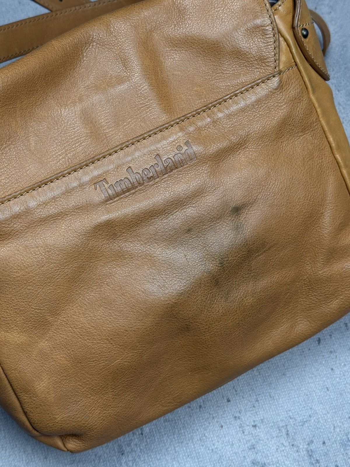 Timberland Vintage Timberland Italy Leather Crossbody Bag Earthkeepers Size ONE SIZE - 13 Thumbnail