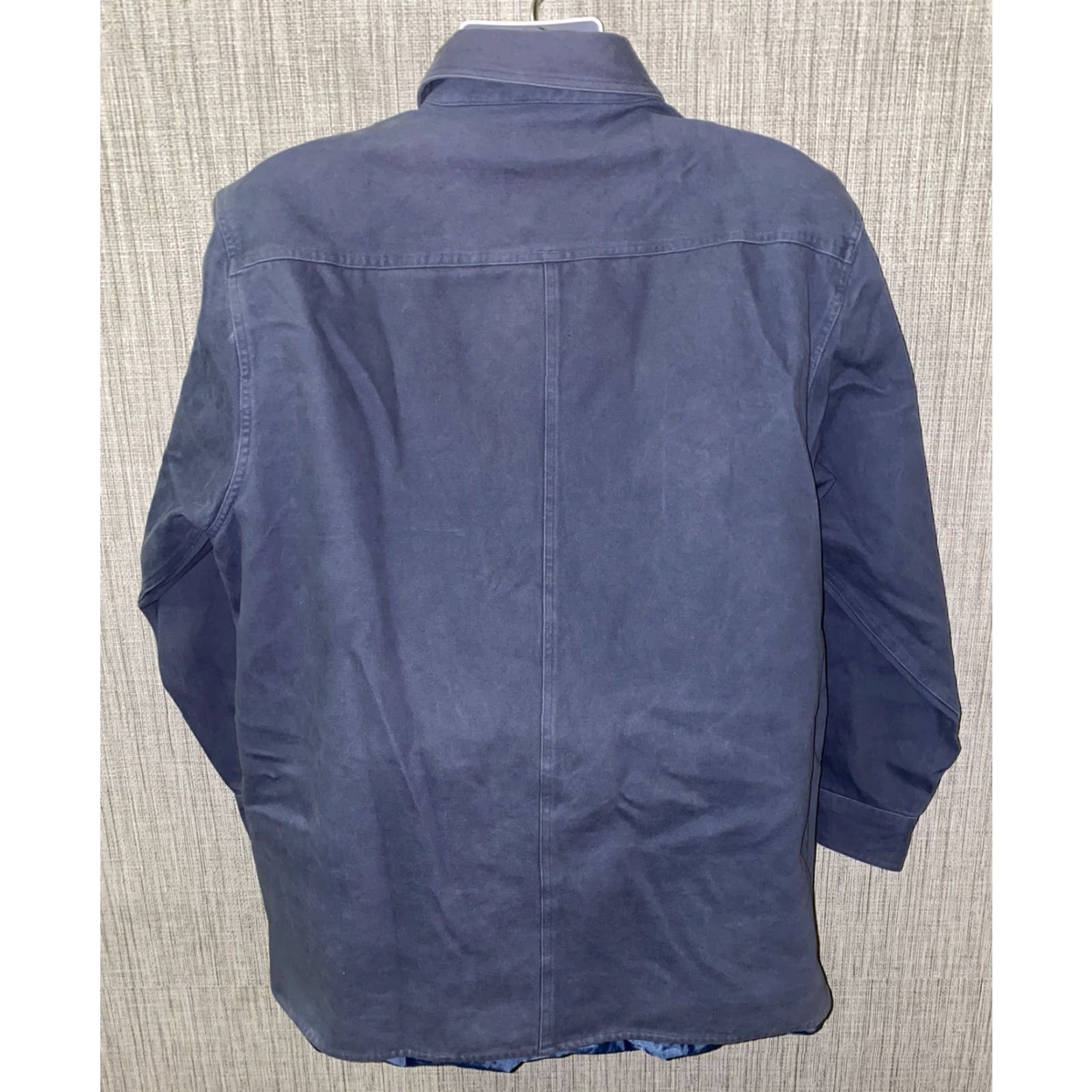 Levi's Levi's Mens Blue Button-Up Shirt XL Long Sleeve Button-Front Collared Cotton Regular Size Type Regular Mens Size US XL / EU 56 / 4 - 5 Thumbnail