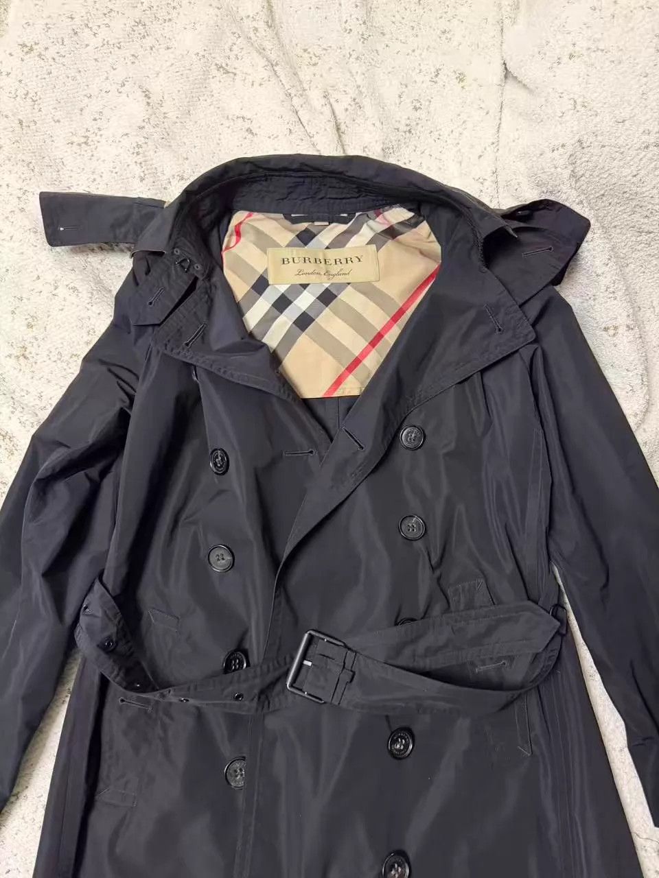 Burberry Burberry Heritage Trench blk Nylon Detach Hood 99new UK10 Size M / US 6-8 / IT 42-44 - 2 Thumbnail