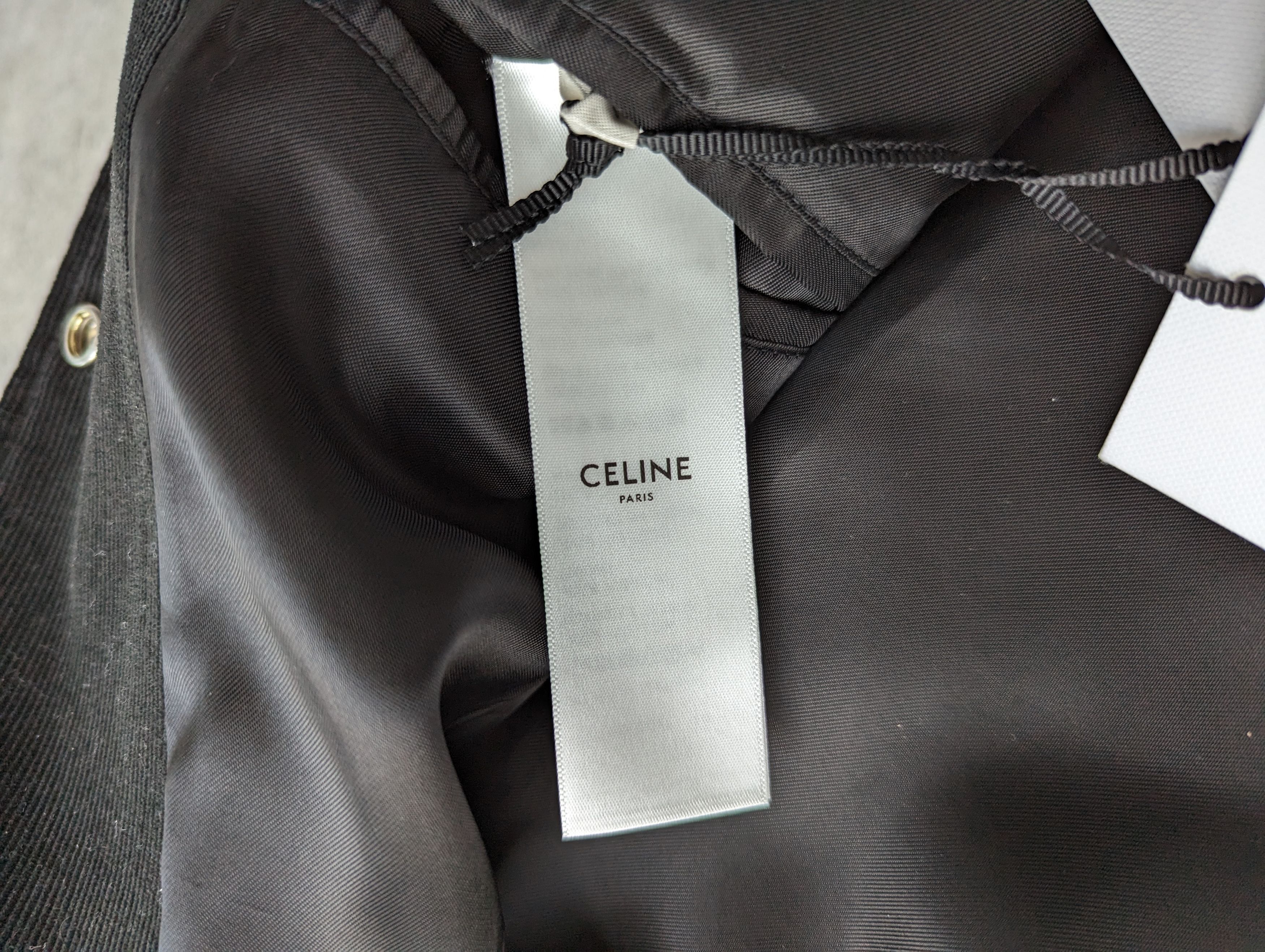 Celine BNWT CELINE BLACK CORDUROY TEDDY JACKET BOMBER SIZE 50 Size US M / EU 48-50 / 2 - 8 Thumbnail