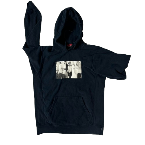 Lacoste × Supreme Hoodie Lacoste X Supreme L navy Men | Grailed
