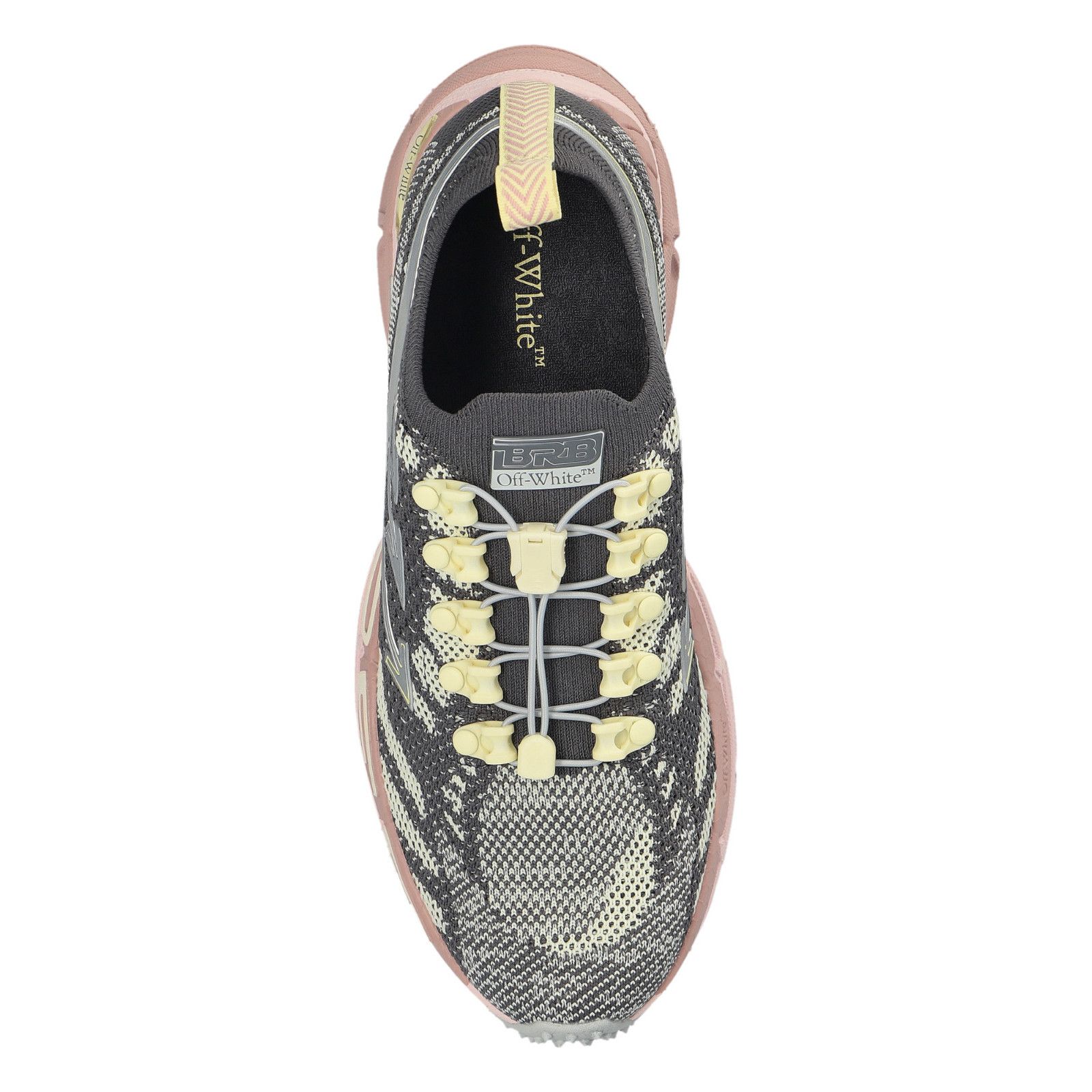 Off-White OFF-WHITE Be Right Back Gray/Pink Sneakers New & Authentic Size US 7 / IT 37 - 4 Thumbnail