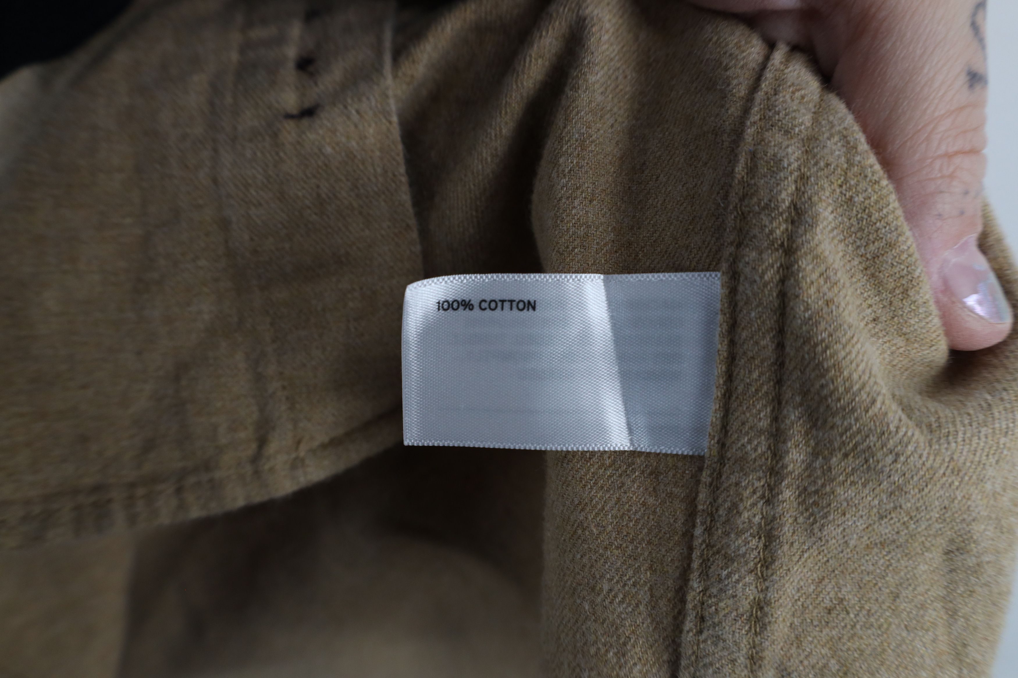 Duluth Trading Company × Vintage Duluth Trading Co Flannel Collared Button Down Shirt Beige Size US L / EU 52-54 / 3 - 9 Thumbnail