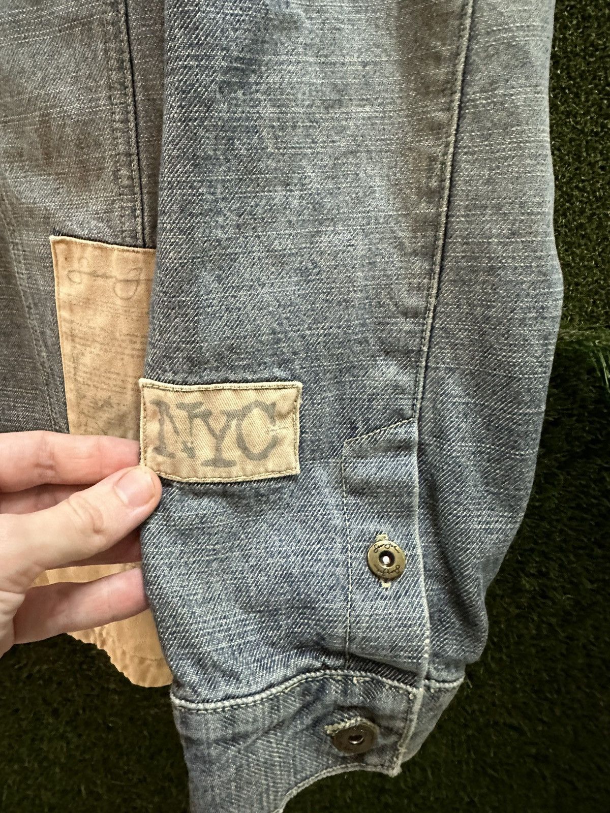 Sean John × Vintage Vintage Sean John Denim Jacket Size XL Size US XL / EU 56 / 4 - 6 Thumbnail