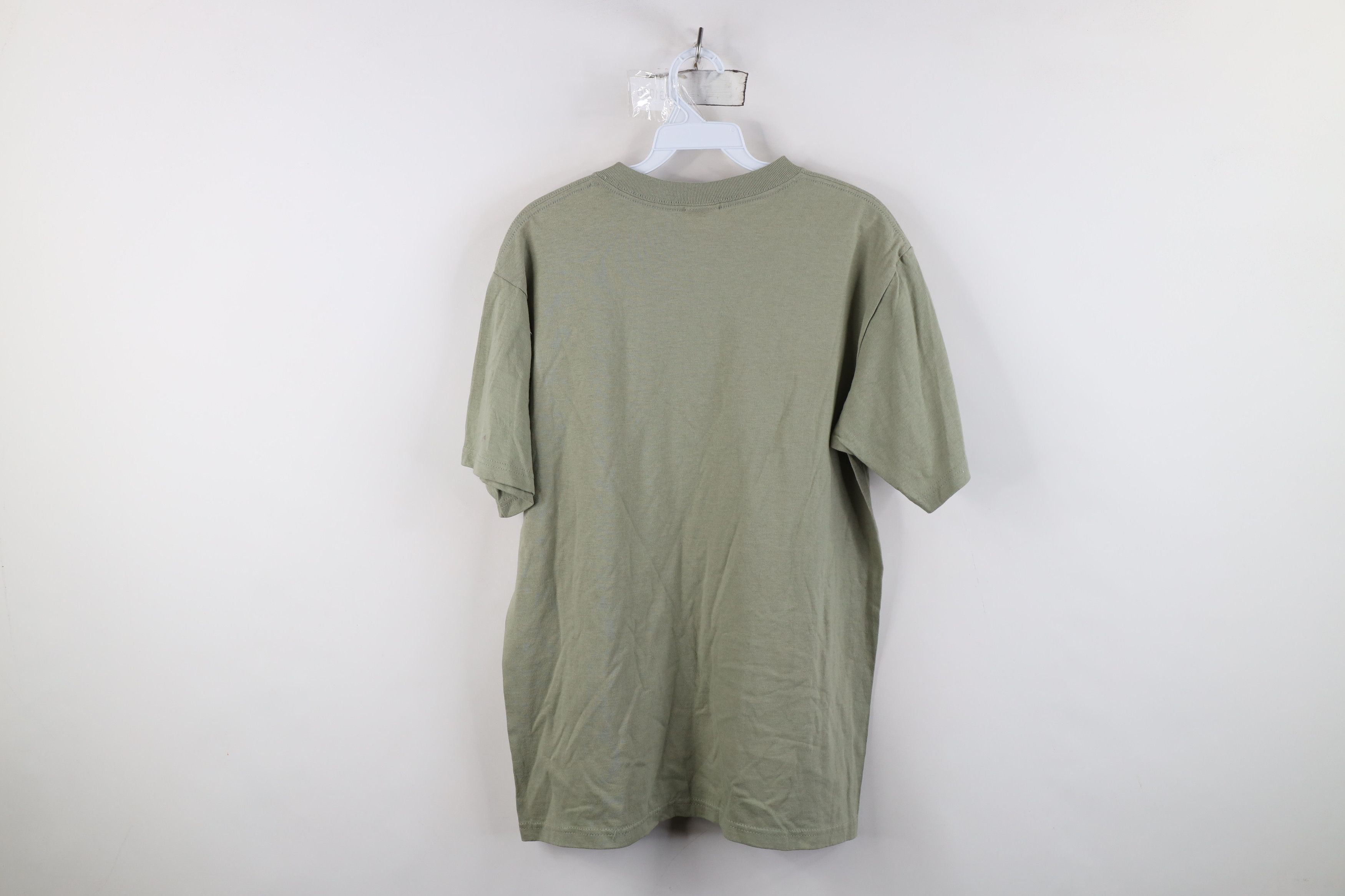 Vintage Vintage 90s Y2K Streetwear Blank Cotton Short Sleeve T-Shirt Size US M / EU 48-50 / 2 - 7 Thumbnail