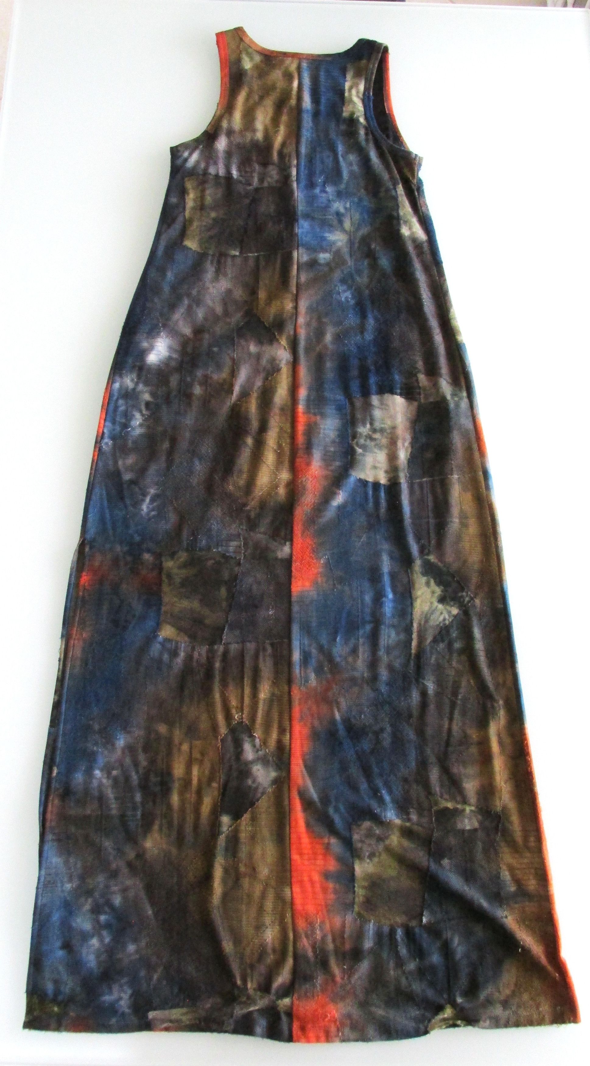 Other Karen Kane Tie Dye Knit Patchwork Maxi Dress Size Small Size S / US 4 / IT 40 - 7 Thumbnail
