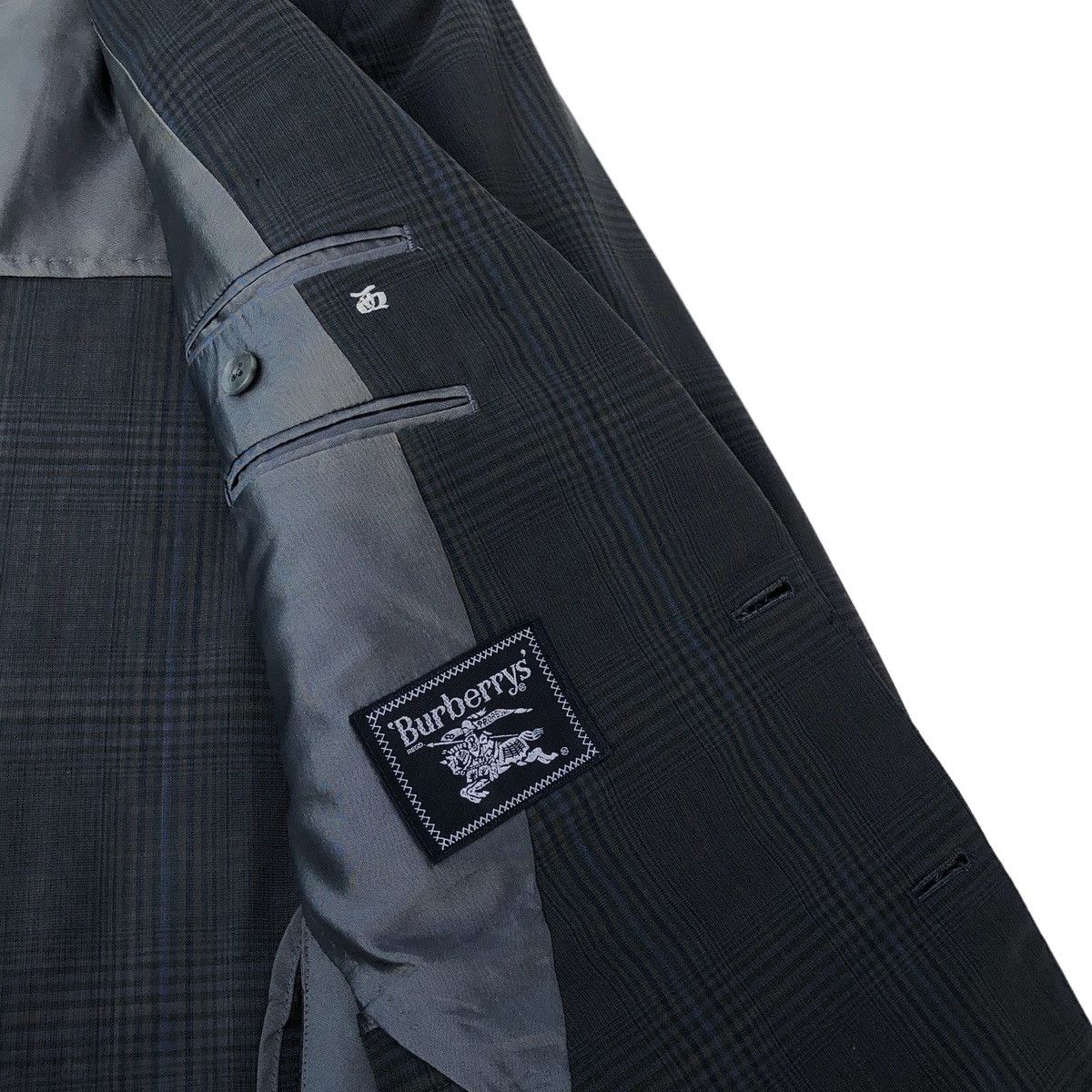 Burberry Vintage Burberrys Prorsum Men’s Checked Wool Blazer / Coat Size 38L - 11 Thumbnail