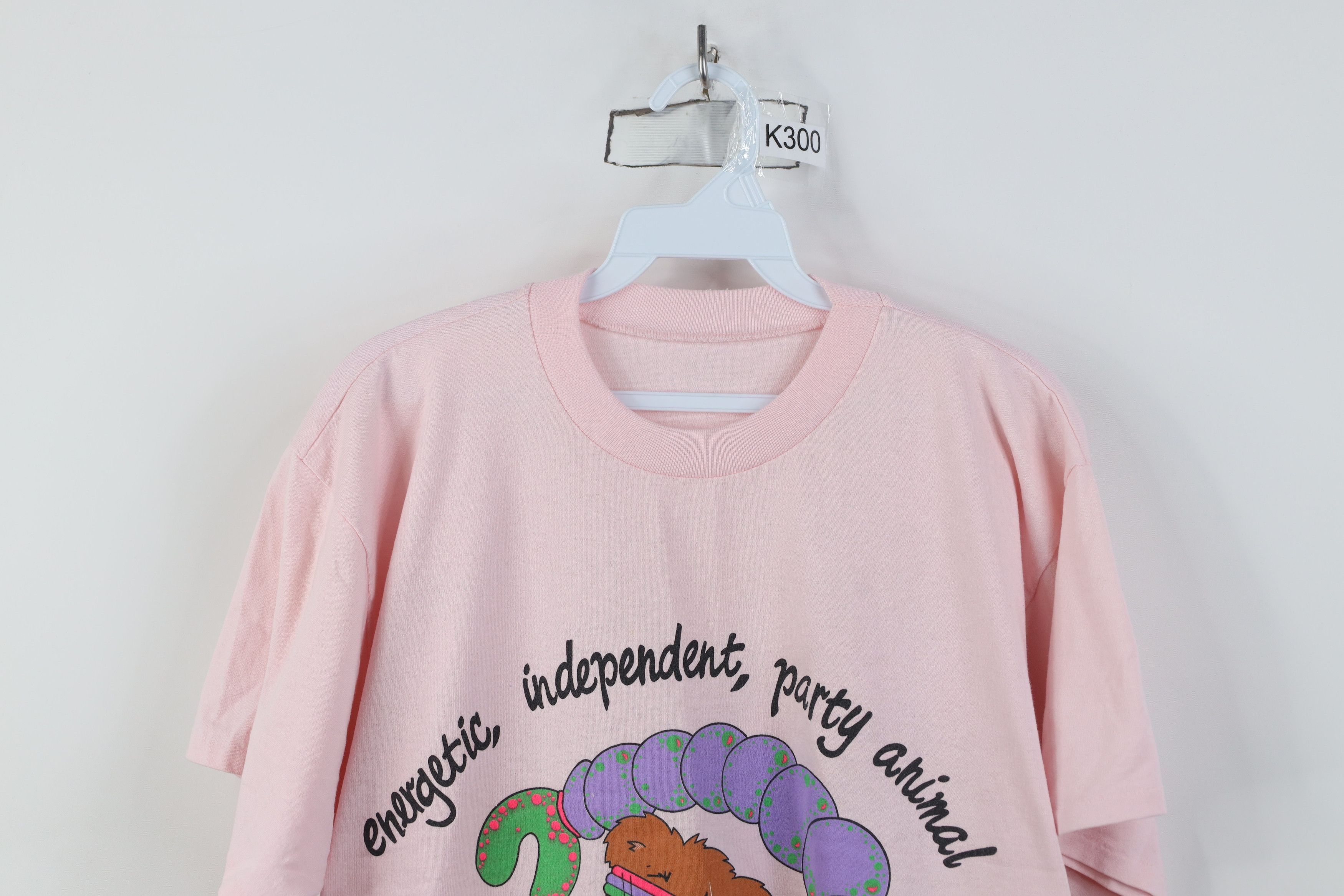 Vintage Vintage 90s Streetwear Astrology Sign Night Sleep T-Shirt Size ONE SIZE - 2 Thumbnail
