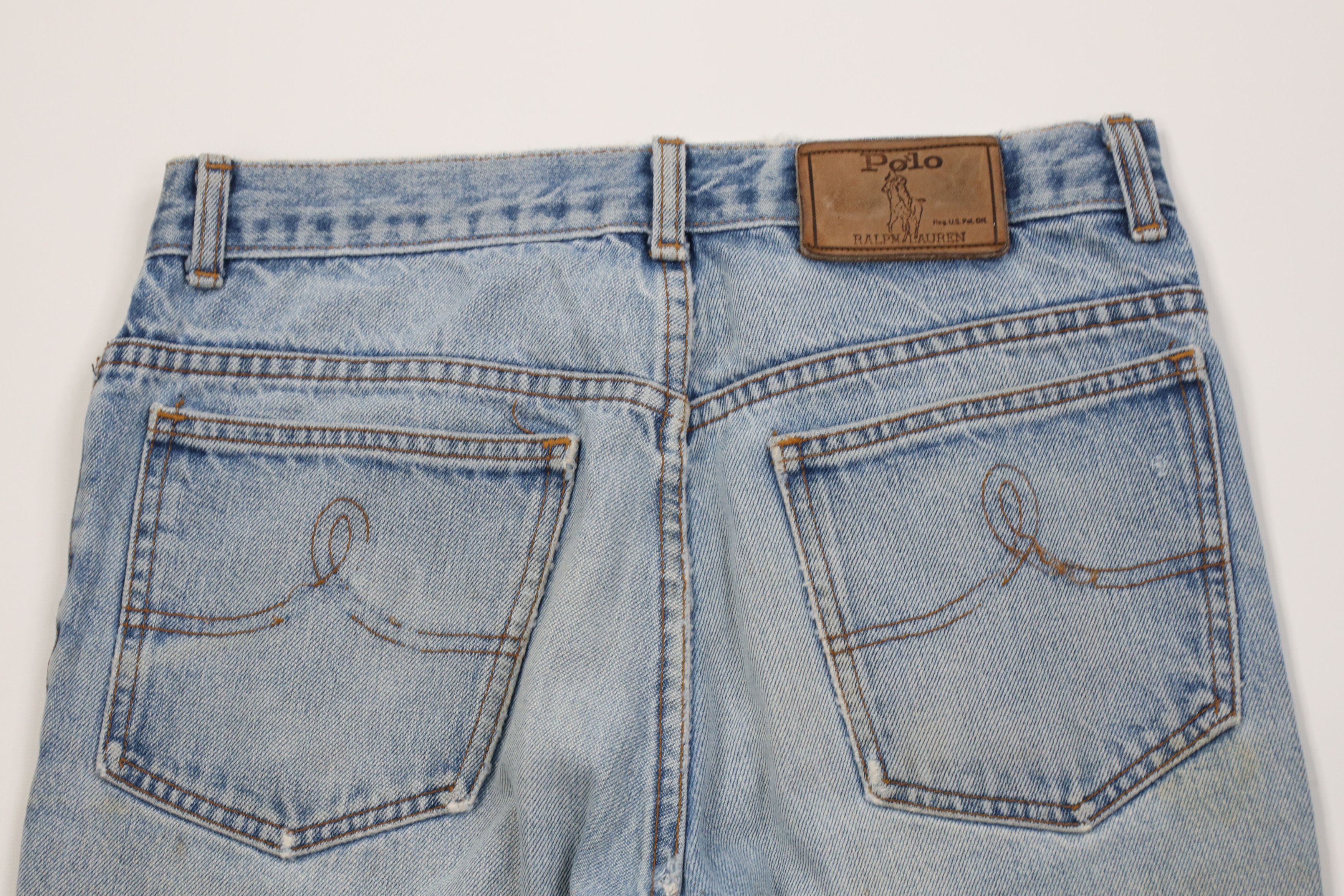 Ralph Lauren Vintage 70s Ralph Lauren Straight Leg Denim Jeans Blue USA Size US 32 / EU 48 - 13 Thumbnail