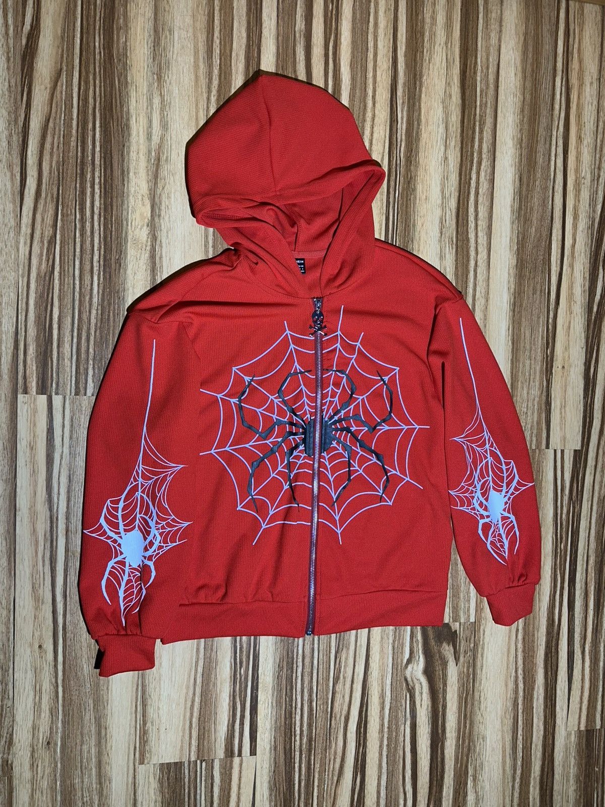 Shein Red Spider Web By SHEIN Size XS Size XS / US 0-2 / IT 36-38 - 2 Thumbnail