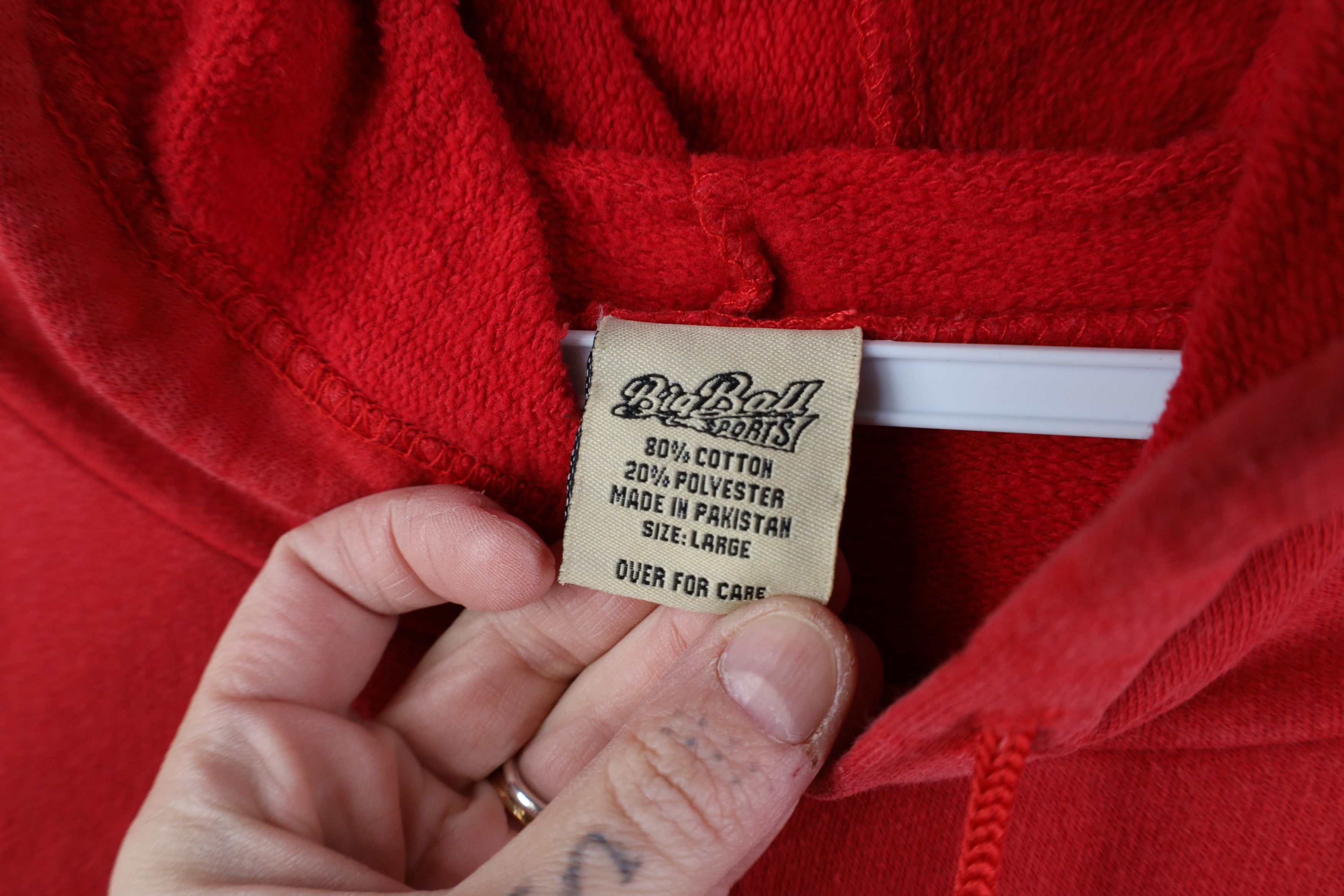 Vintage Vintage 90s Spell Ohio State University Hoodie Sweatshirt Size L / US 10 / IT 46 - 10 Thumbnail