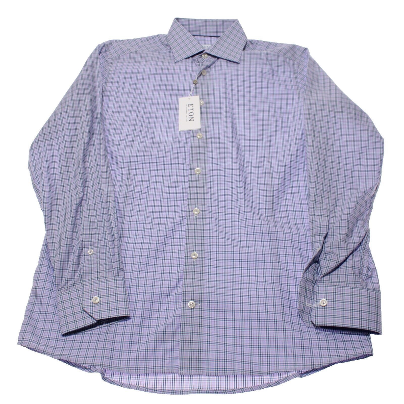Eton Eton New with tags Shirt Size M US In Purple Size US M / EU 48-50 / 2 - 3 Thumbnail